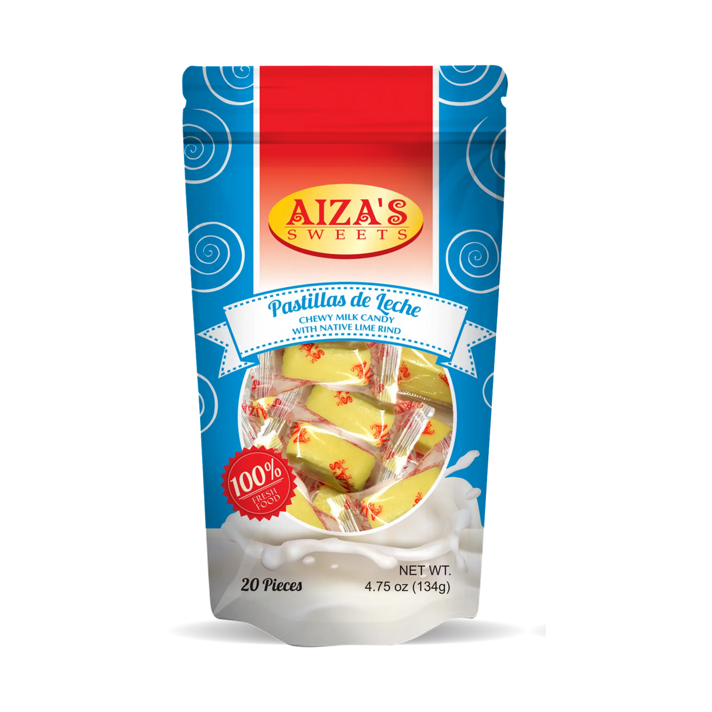 Aiza's Pastillas de Leche - 20x20/134g | 4.73oz