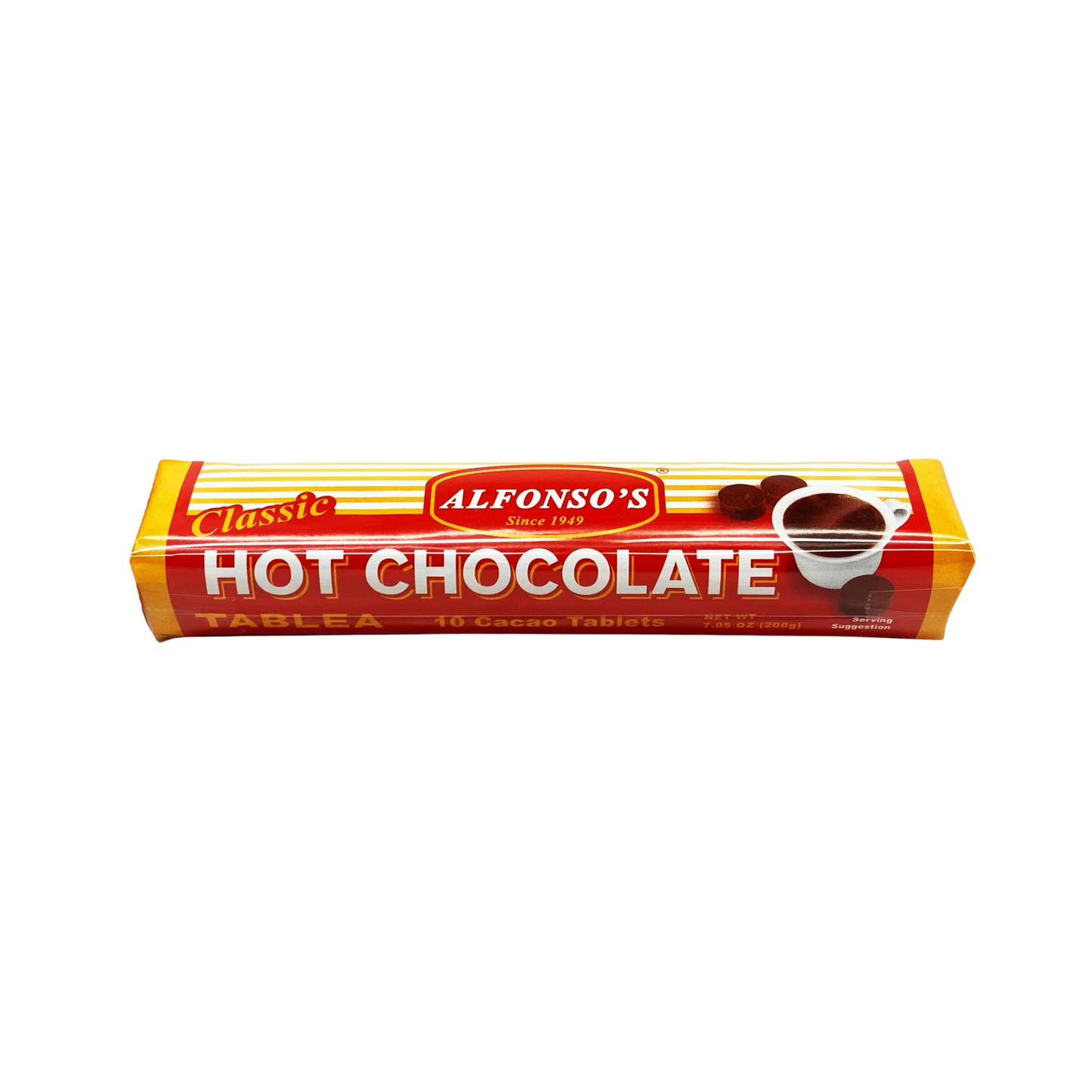 ALFONSO’S HOT CHOCOLATE (Classic Tablea) - 6x12/200g | 7.05oz