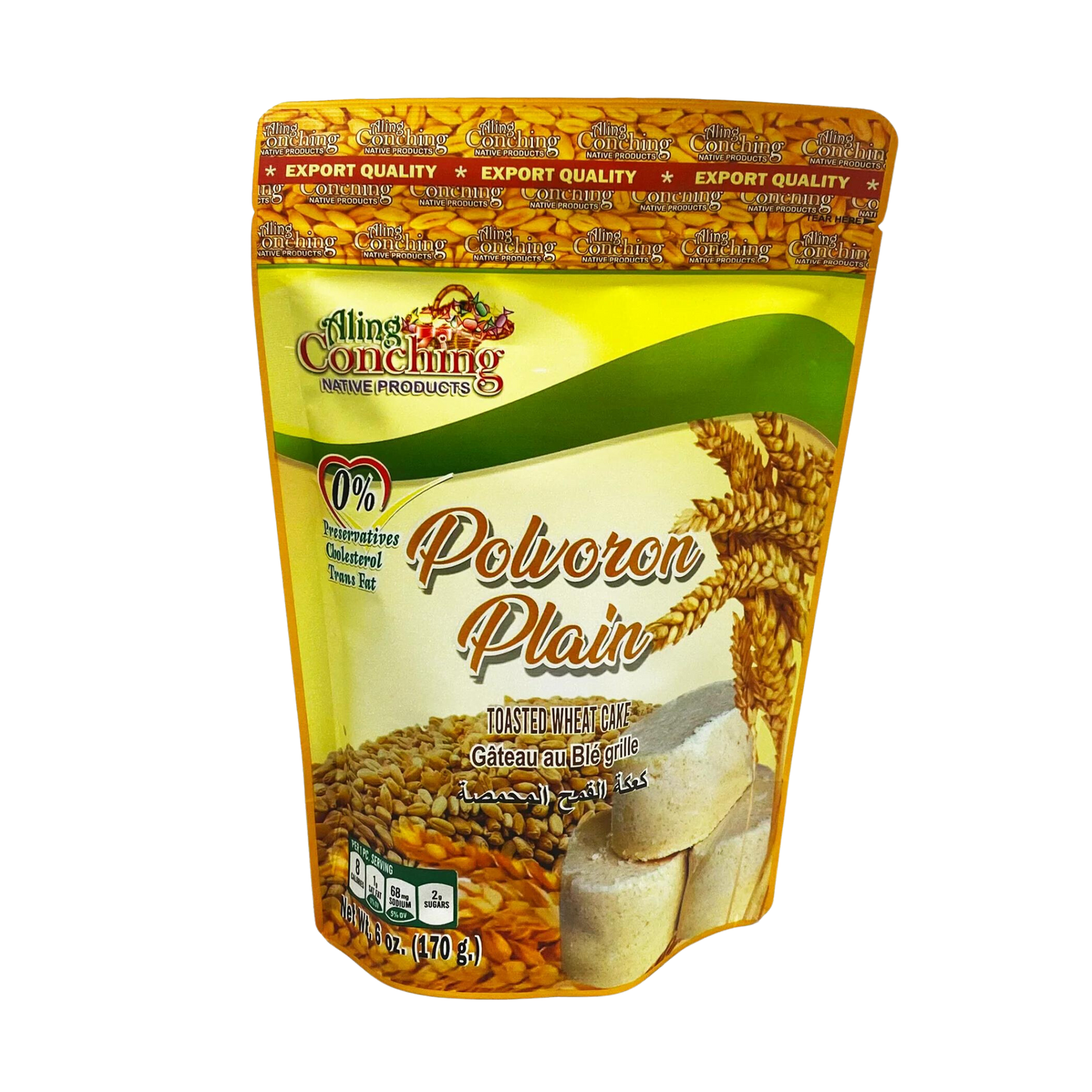 Aling Conching Polvoron Plain - 50/170g | 6oz