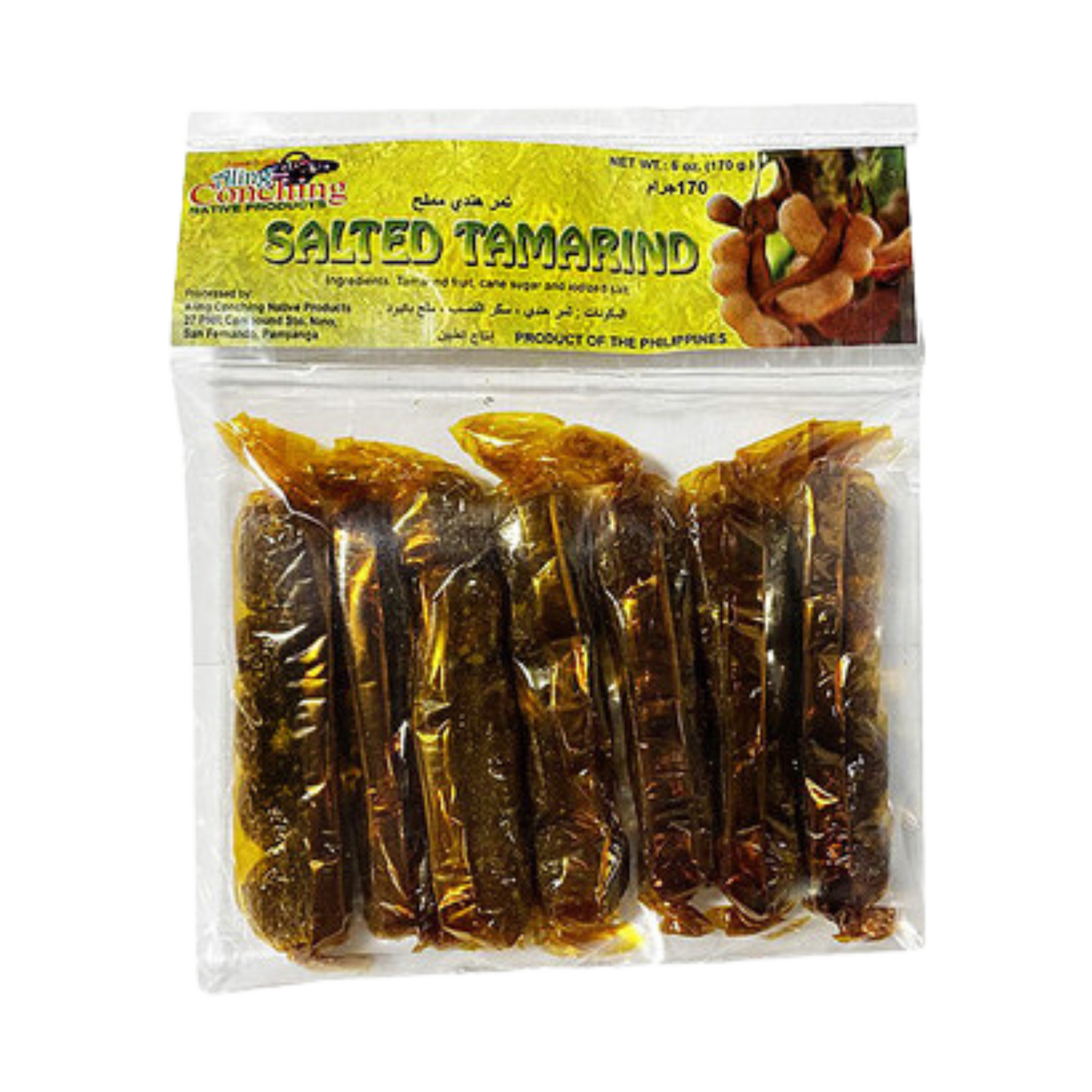 Aling Conching Salted Tamarind 50/170g | 6oz