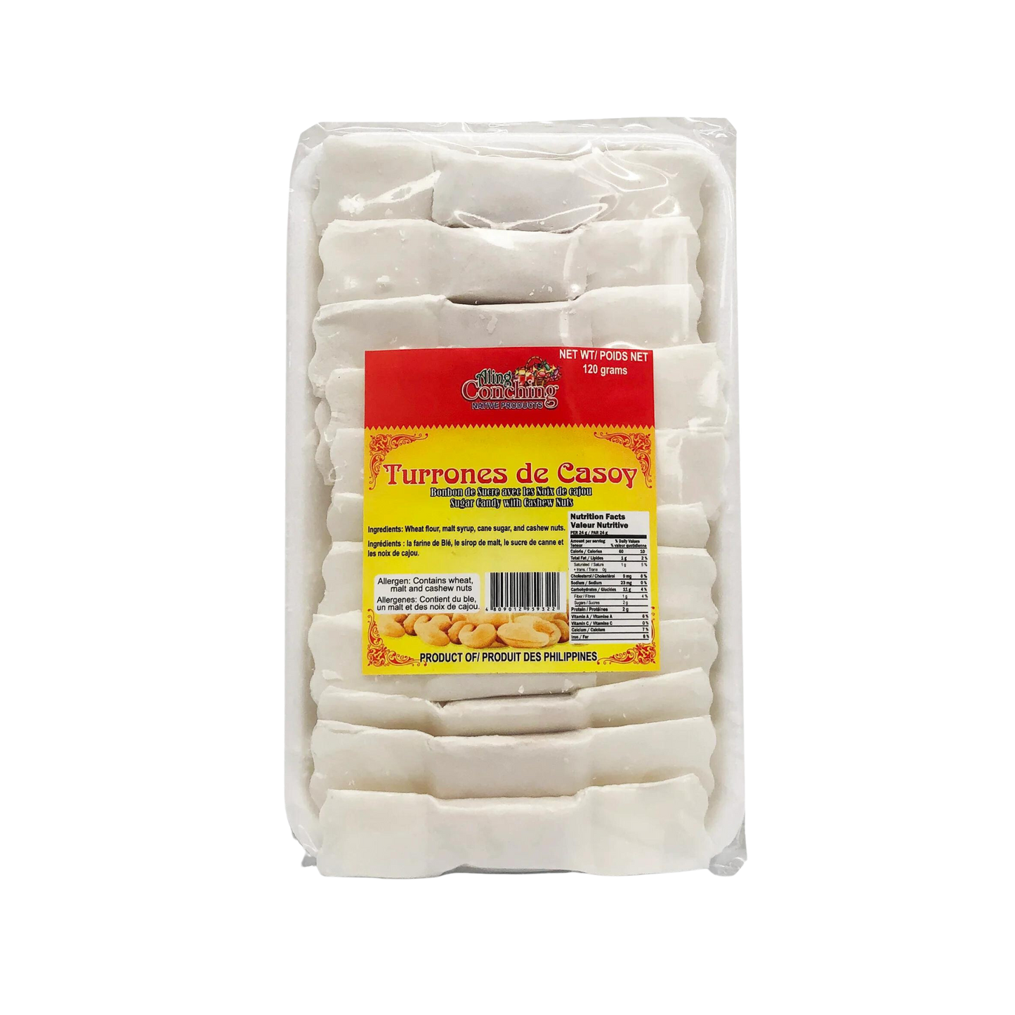 Aling Conching Turrones de Casoy - 50/120g | 4.23oz