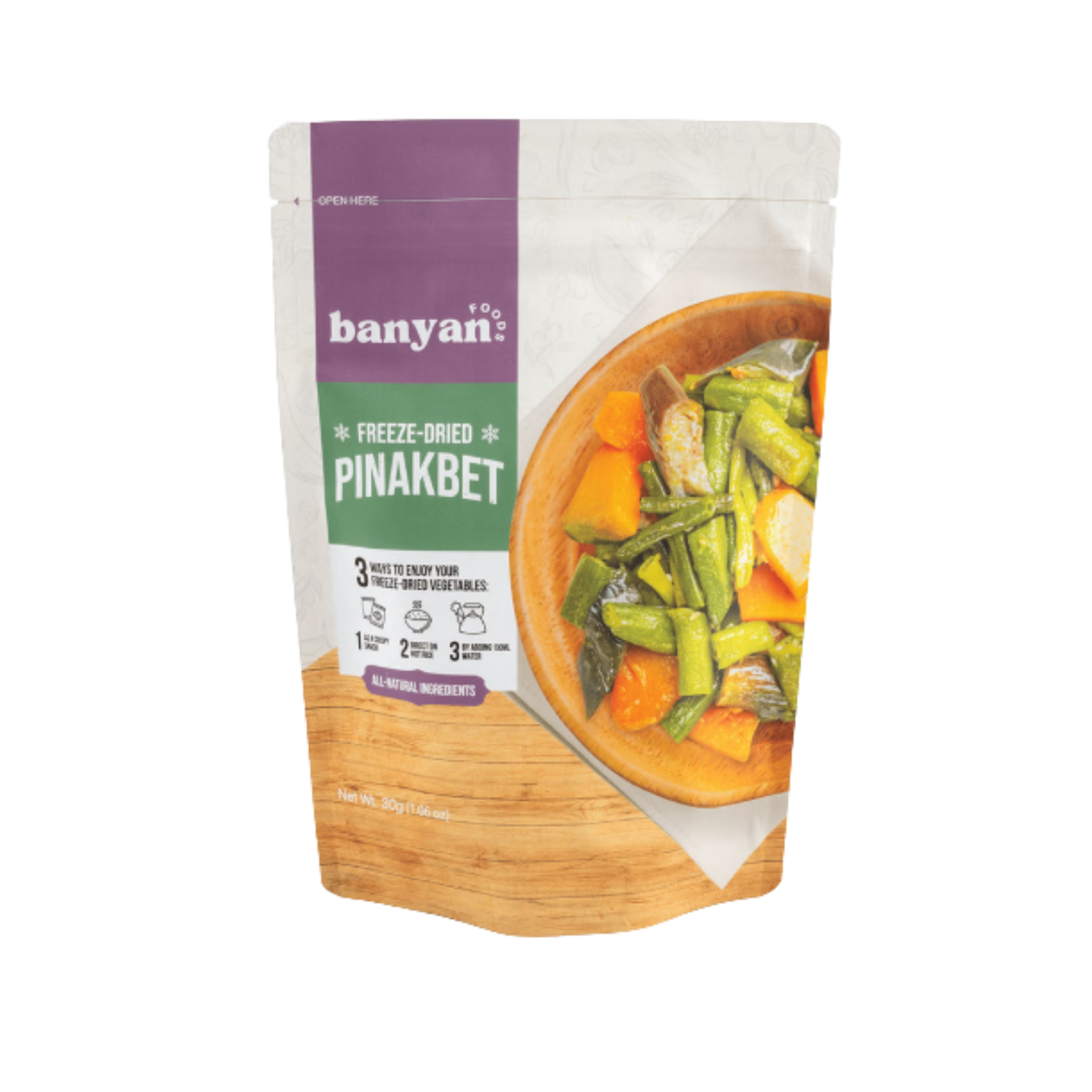 Banyan Foods Freeze-Dried Pinakbet - 24/30g