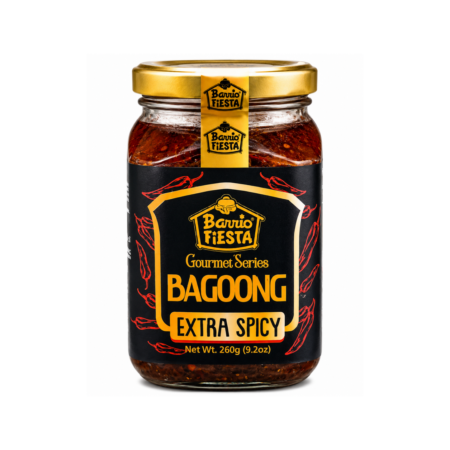 Barrio Fiesta Gourmet Series Bagoong Extra Spicy - 12/260g | 9.2oz