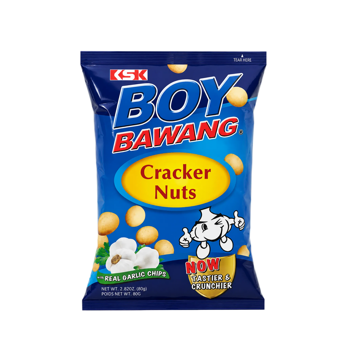 Boy Bawang Cracker Nuts Garlic - 40/85g | 3oz