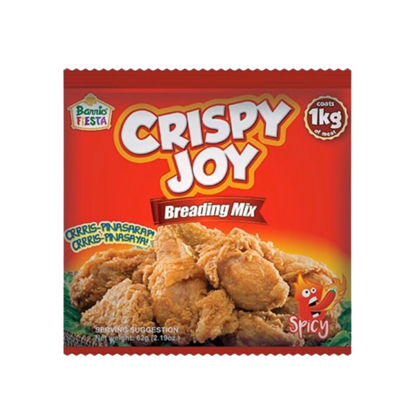 Barrio Fiesta Crispy Joy Breading Mix Spicy - 48/62g | 2.19oz