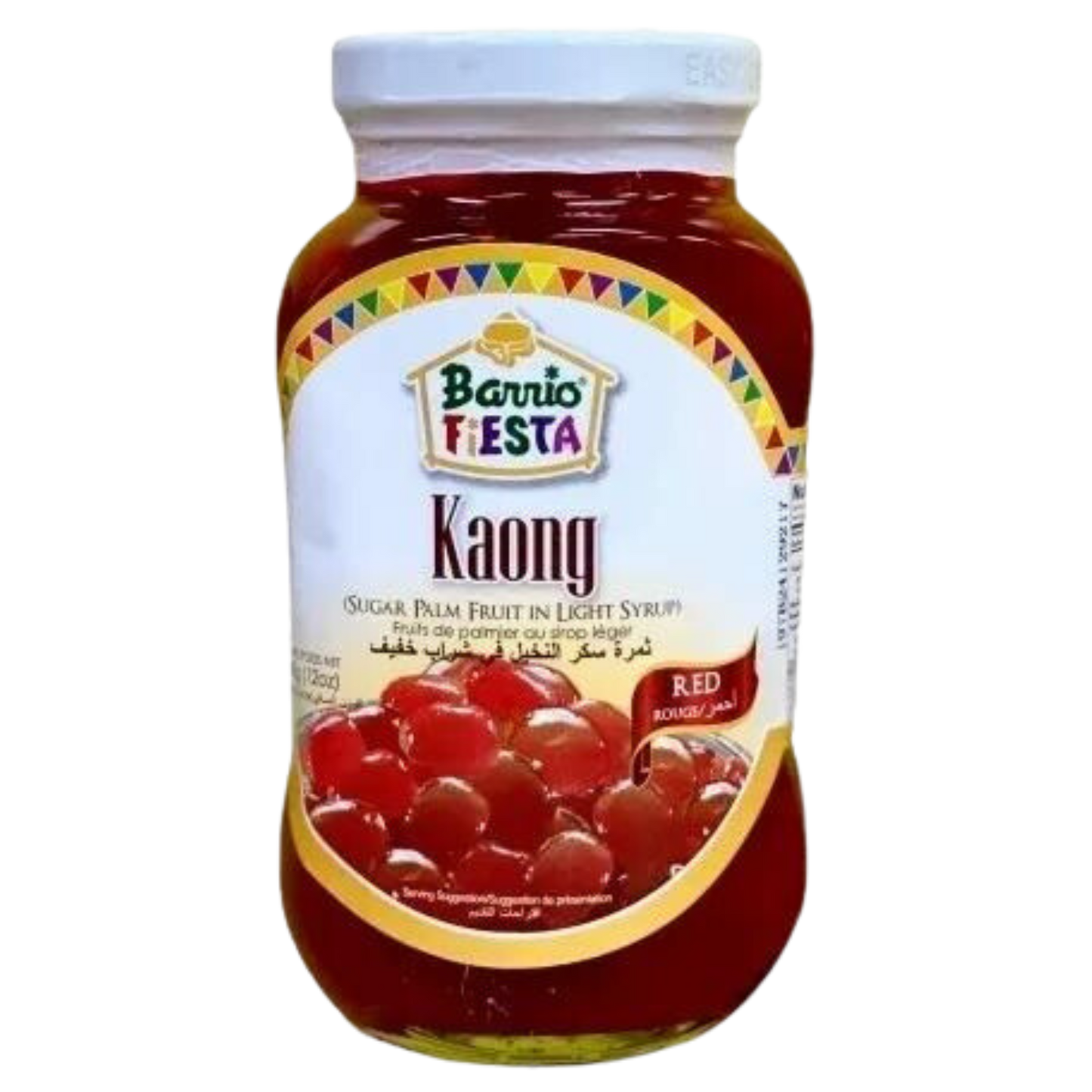 Barrio Fiesta Kaong (Red) - 12/680g | 24oz