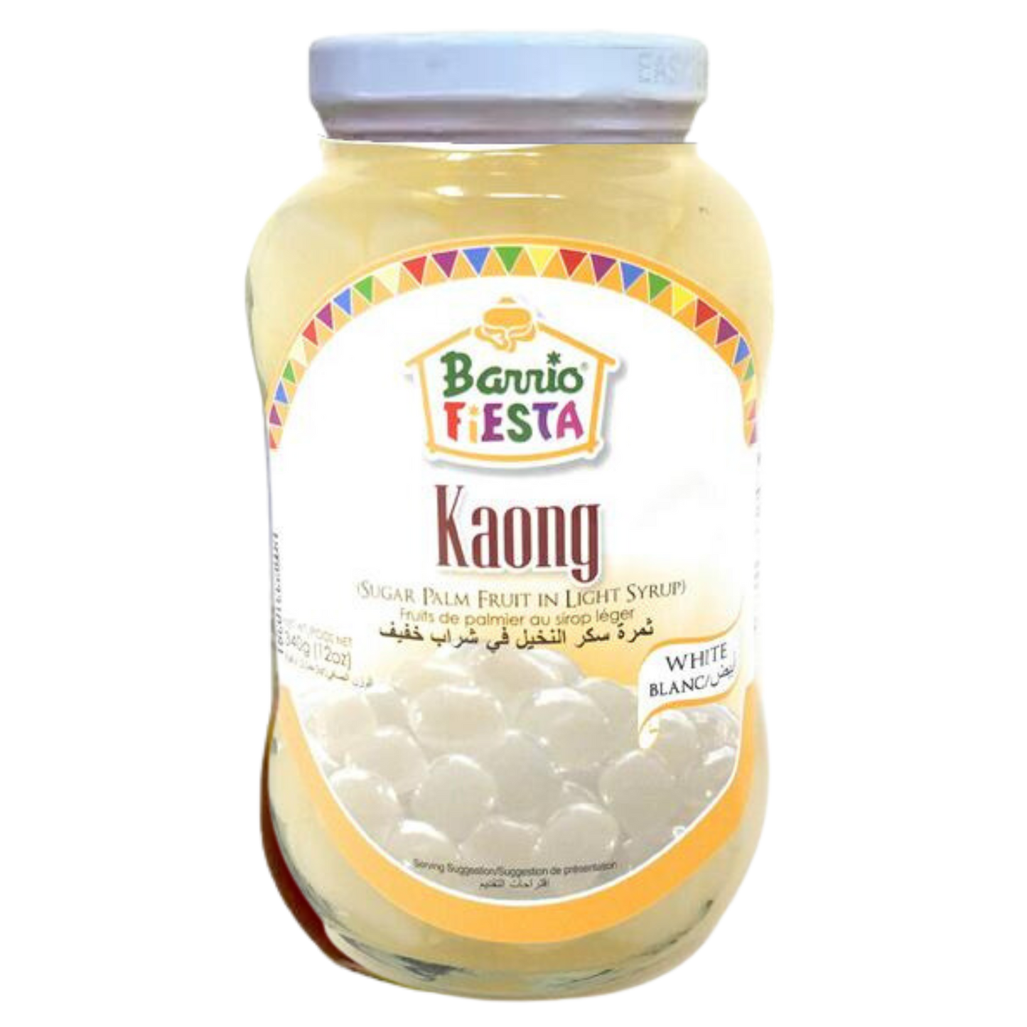 Barrio Fiesta Kaong (White) - 12/680g | 24oz