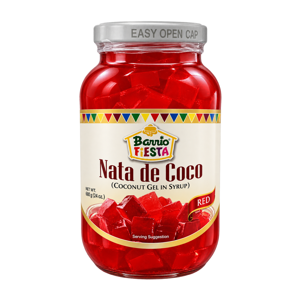 Barrio Fiesta Nata de Coco (Red) - 12/680g | 24oz