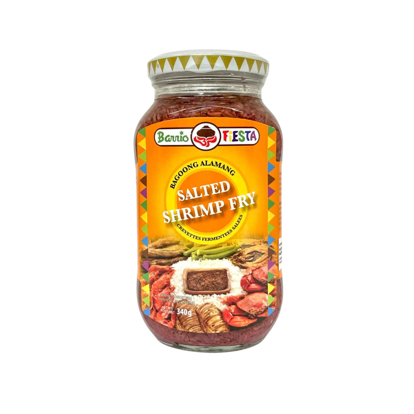 Barrio Fiesta Salted Shrimp Fry - 24/340g | 12oz