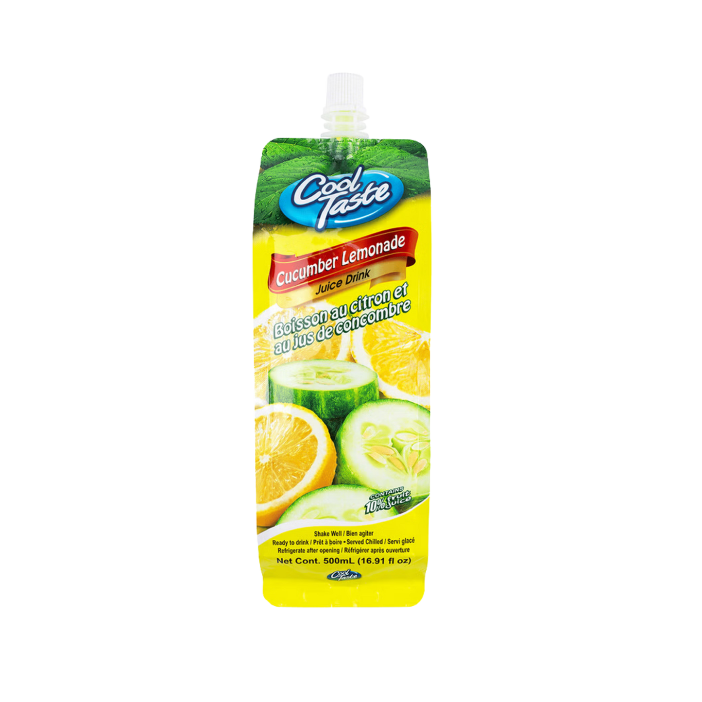 Cool Taste Cucumber Lemonade Juice - 12/500ml