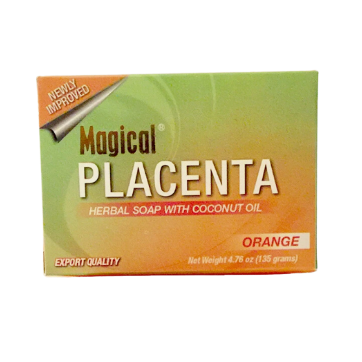 C&H Magical Placenta Herbal Soap w/ Coconut Oil Orange- 135g