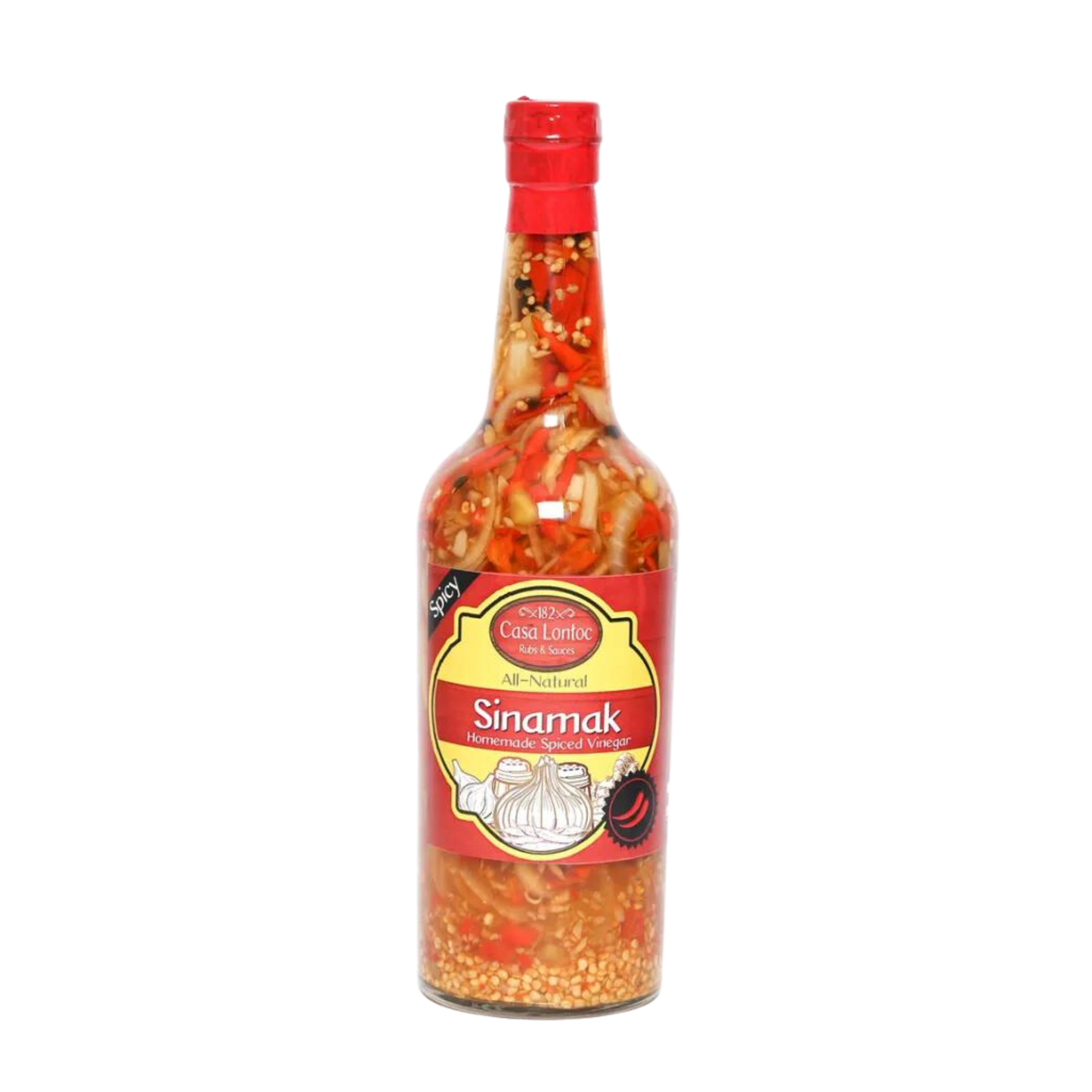 Casa Lontoc Spicy Sinamak - 12/750ml | 25.36fl oz