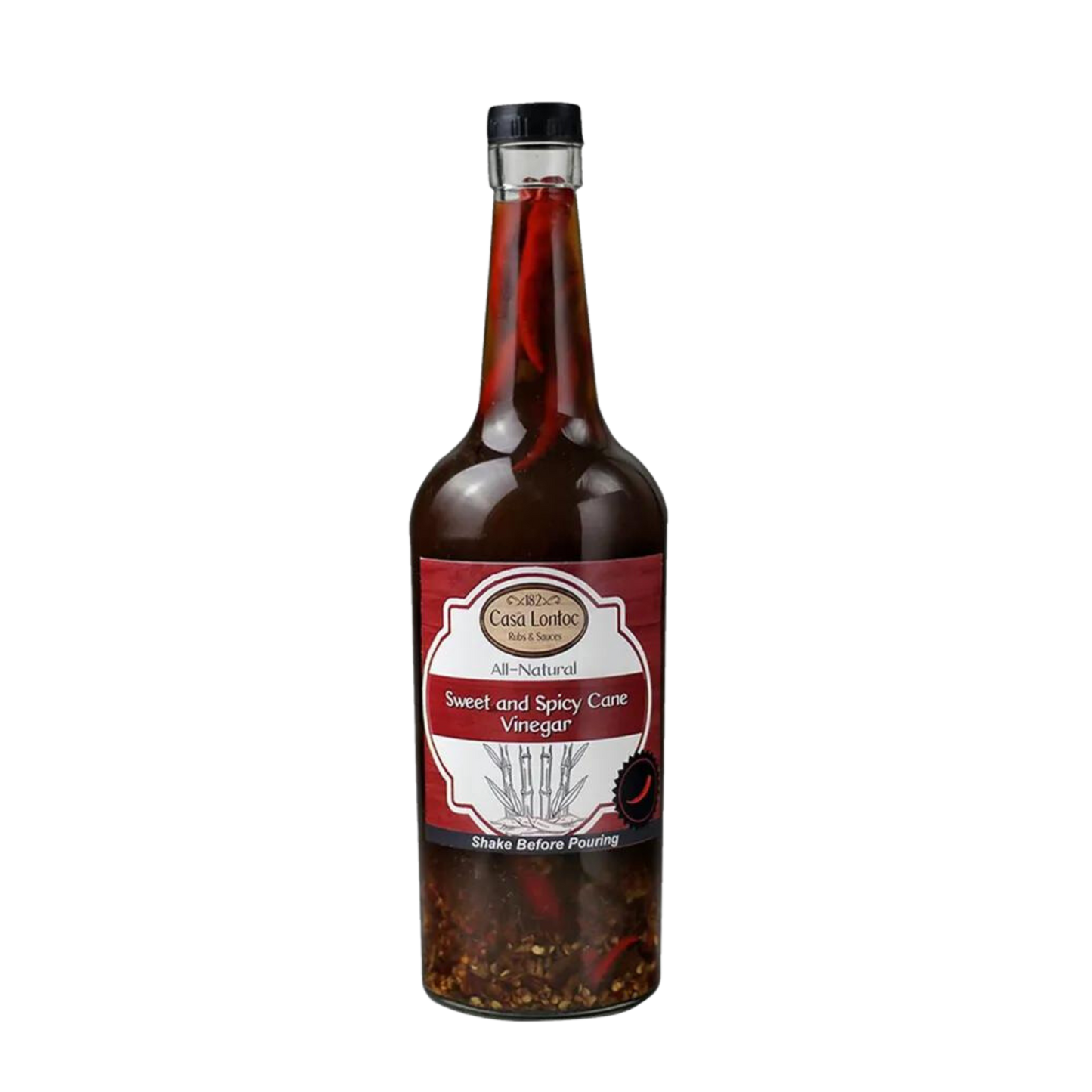 Casa Lontoc Sweet & Spicy Cane Vinegar - 12/750ml | 25.36fl oz