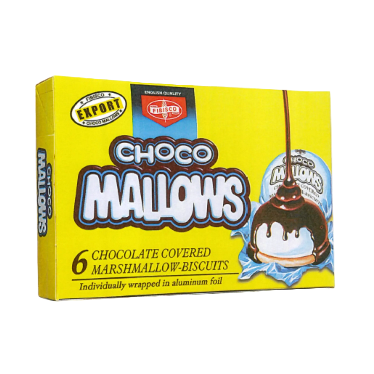 Choco Mallows Chocolate Covered Marshmallow-Biscuits - 48/100g | 3.53oz