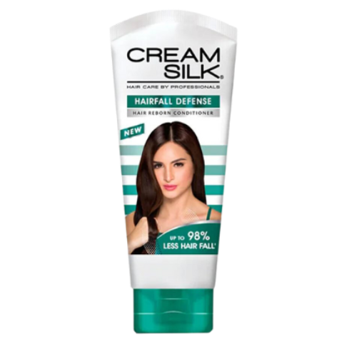 Cream Silk Conditioner Hairfall Defense (Green) - 12/350ml | 11.83fl oz