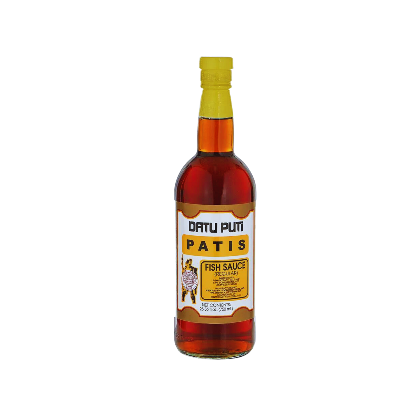 Datu Puti Fish Sauce - 12/750ml | 25.36fl oz