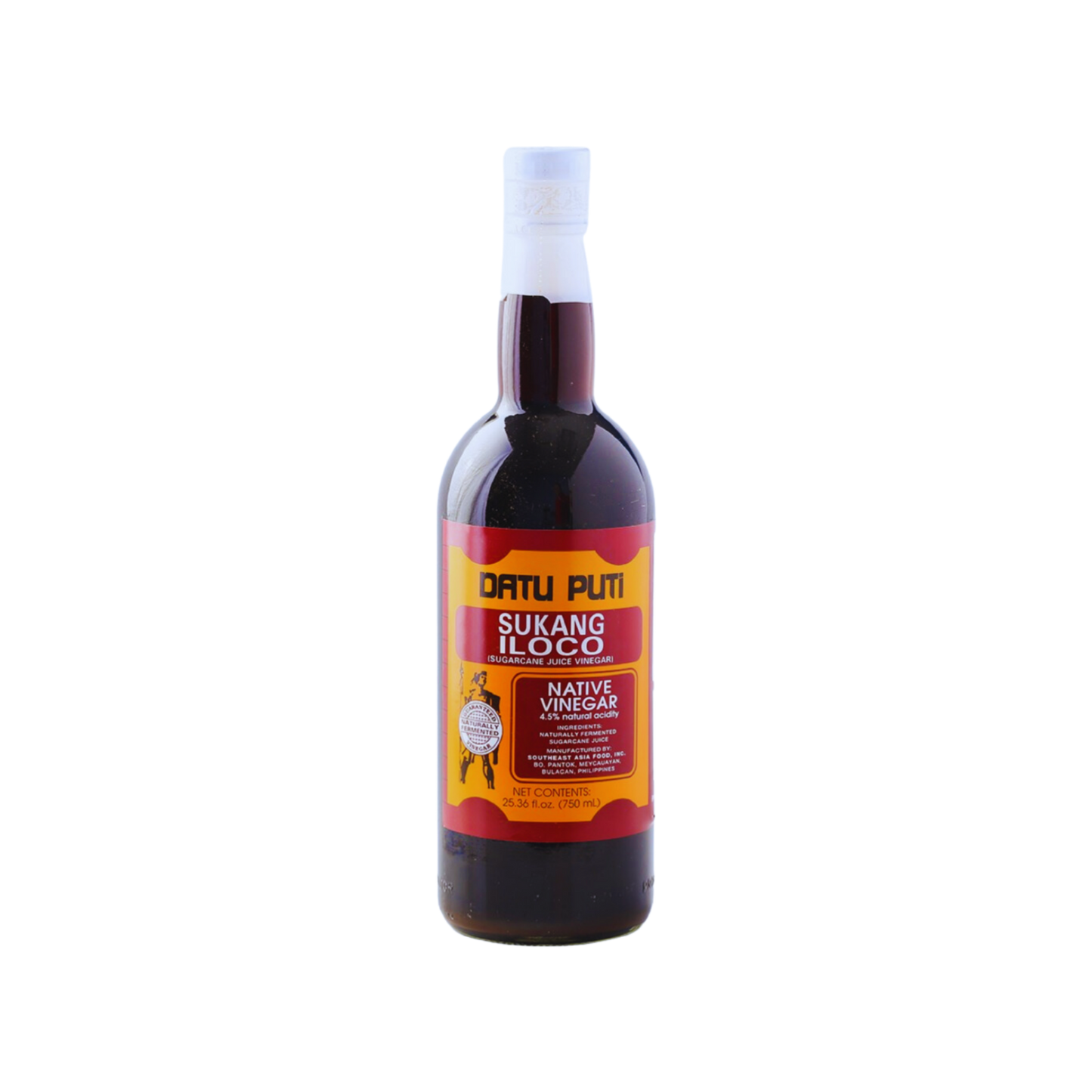 Datu Puti Sukang Iloko (Native Vinegar) - 12/750ml | 25.36fl oz