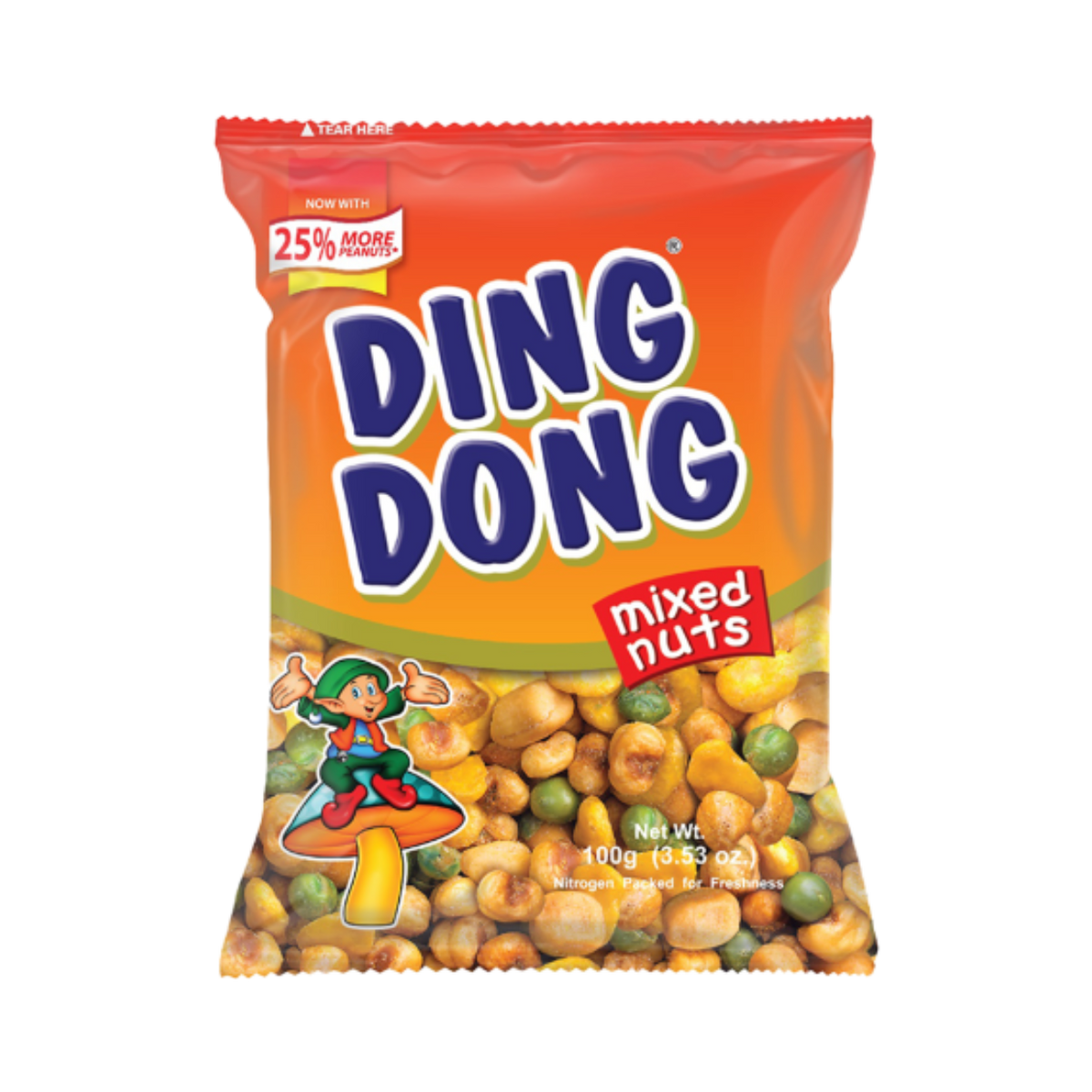 Dingdong Mixed Nuts (Orange) - 60/100g