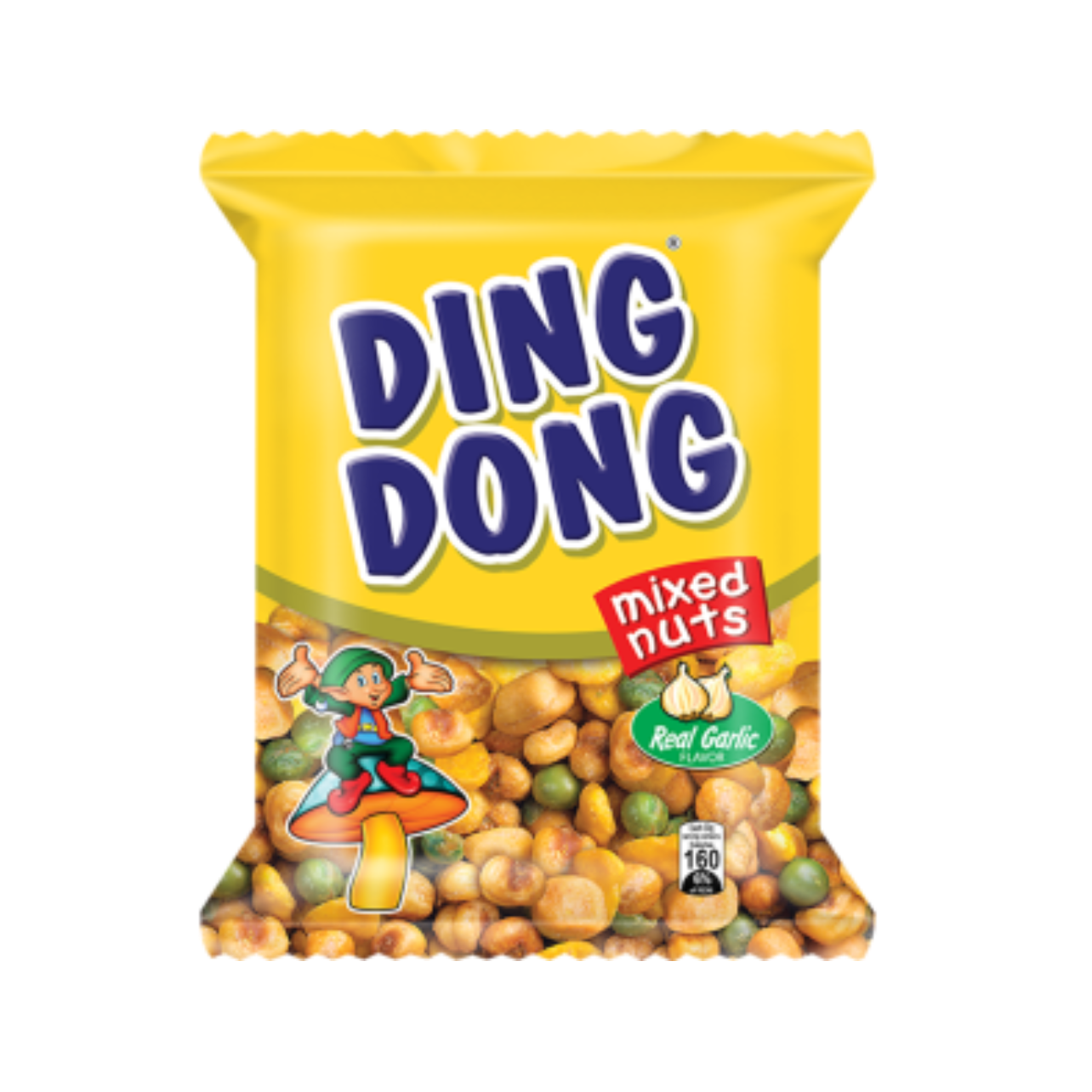 Dingdong Mixed Nuts Real Garlic (Yellow) - 60/100g | 3.53oz