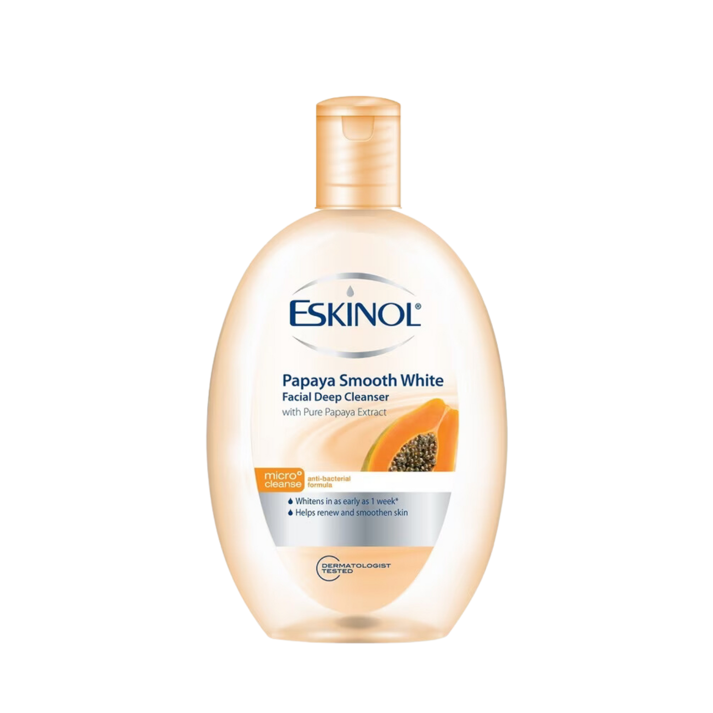 Eskinol Facial Cleanser - Papaya - 1x12/225ml