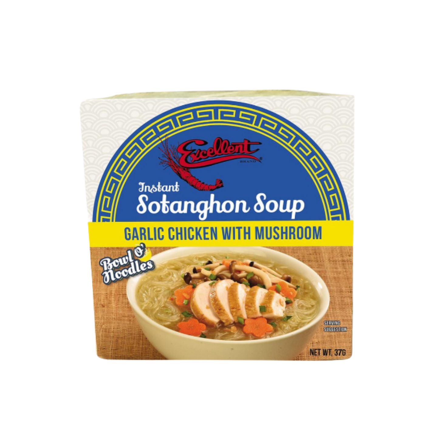 Excellent Sotanghon Garlic Chicken with Mushroom- 24/32g | 1.13oz