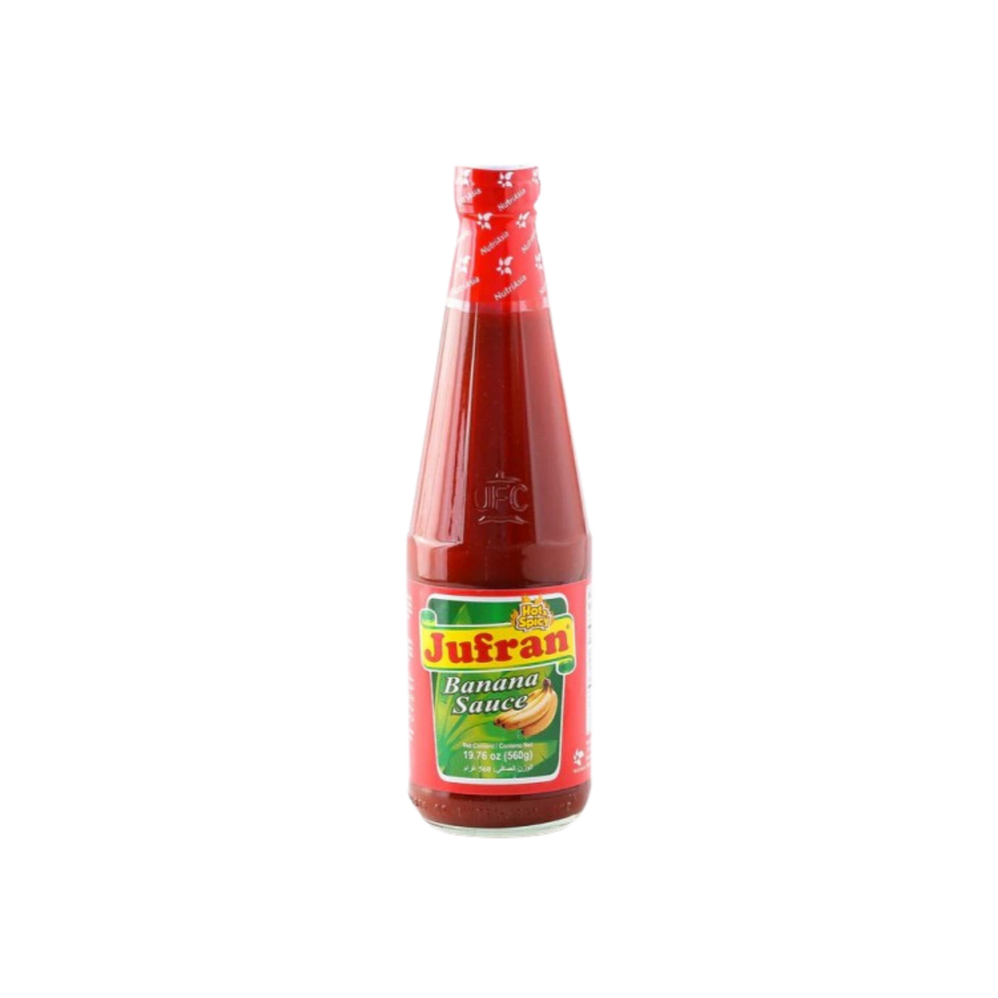 Jufran Banana Sauce Hot & Spicy - 18/560g | 19.40oz