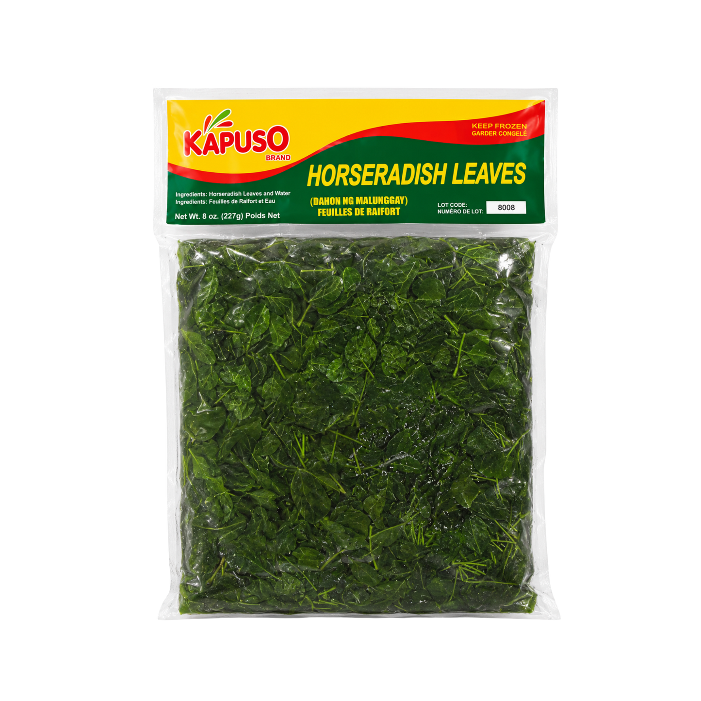 Kapuso Horseraddish Leave Malunggay - 30/8oz
