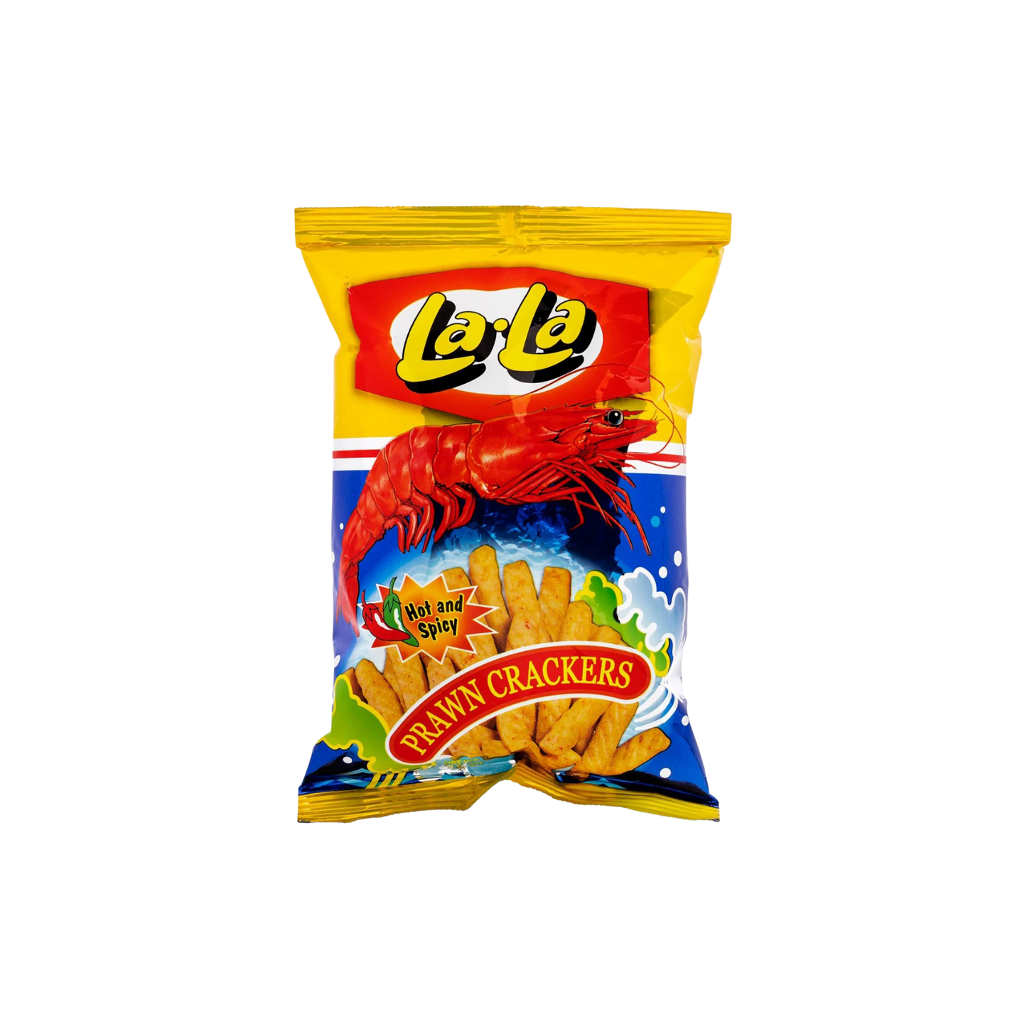 Lala Prawn Crackers Hot & Spicy - 48/60g | 2.12oz
