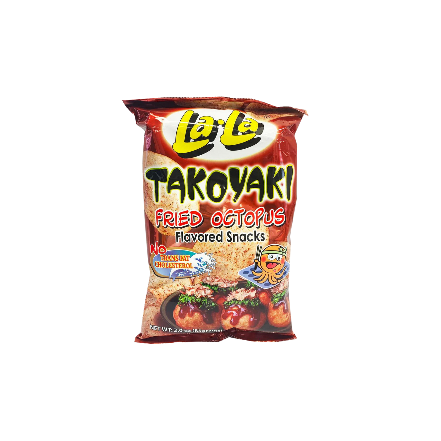 Lala Takoyaki Fried Octopus Flavored Snack - 24/85g | 3oz