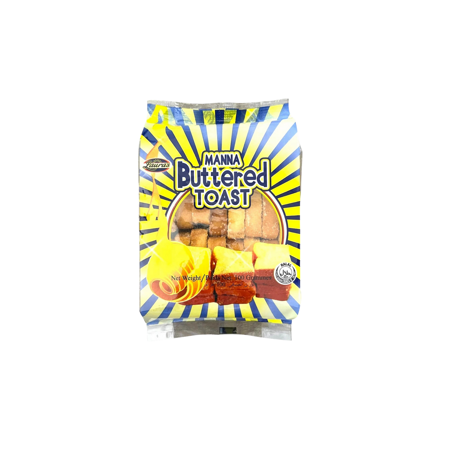 Laura's Manna Buttered Toasts - 46/100g | 3.53oz