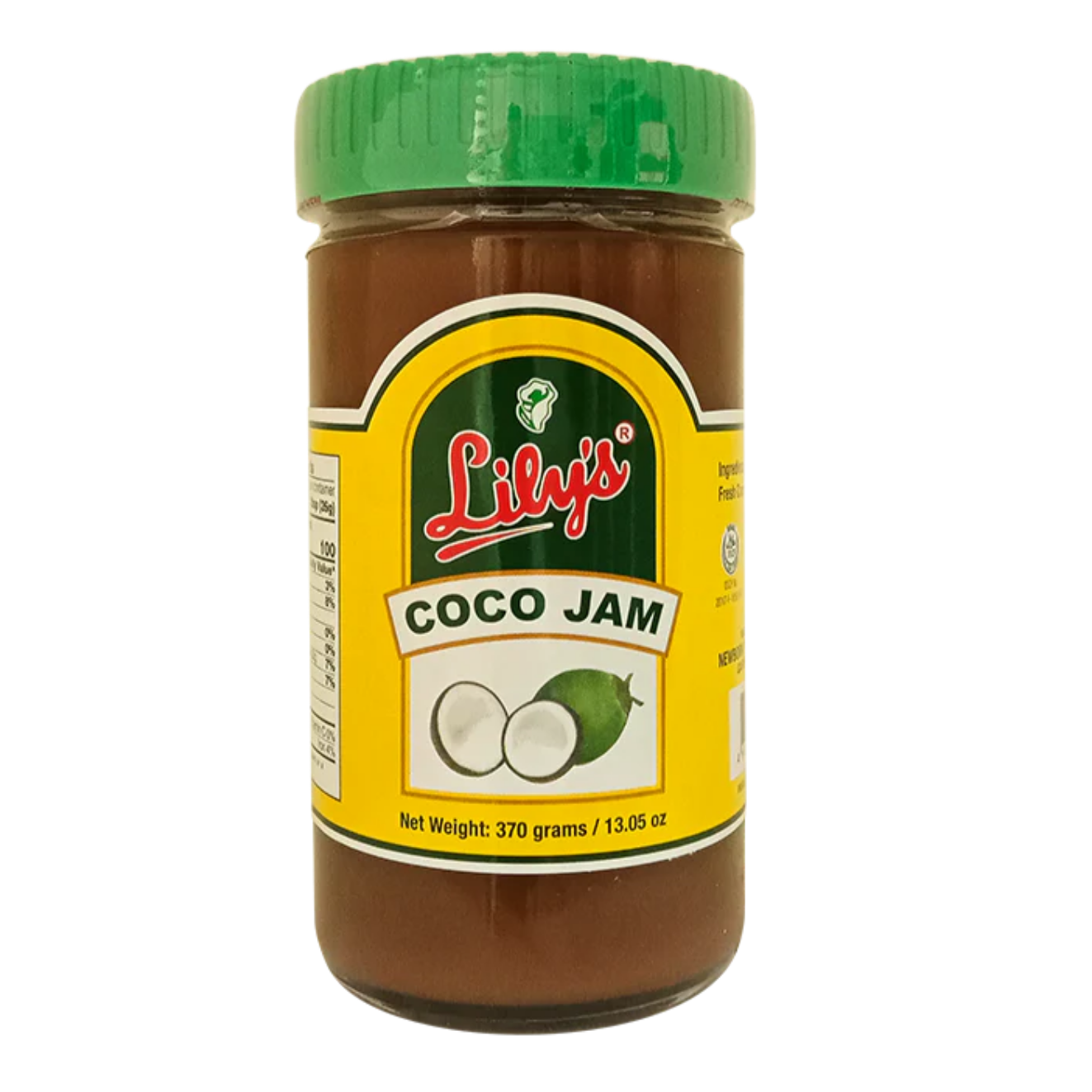 Lily's Coco Jam 370g (Glass) - 24/370g | 13.05oz