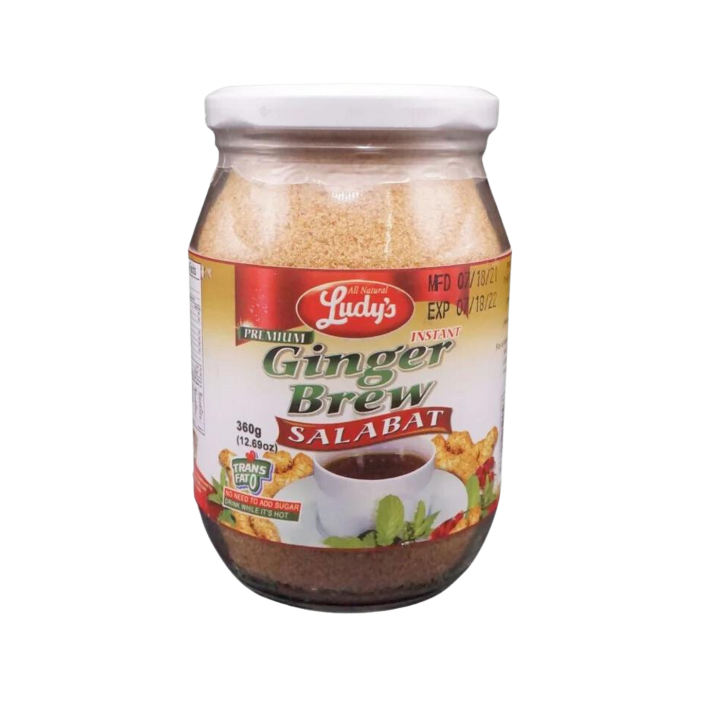Ludy's Ginger Brew - 12/360g | 12.7oz