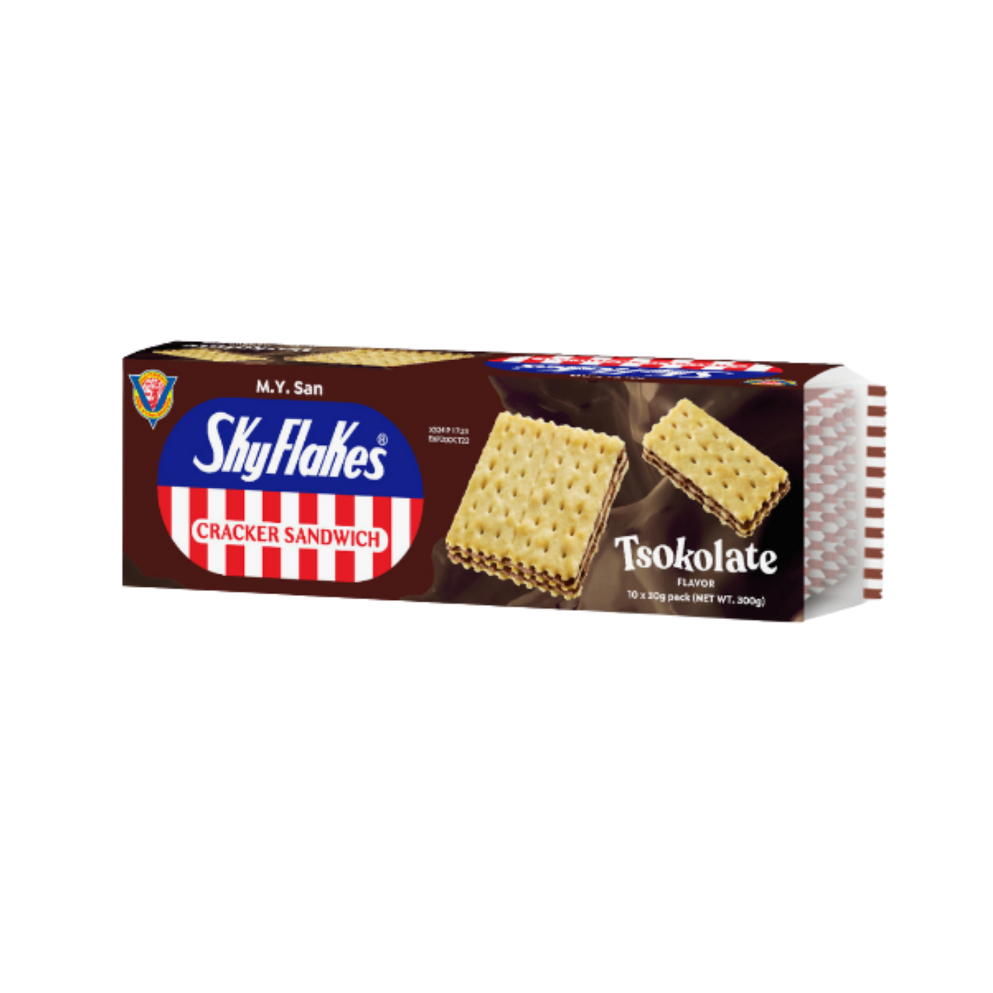 M.Y. San Sky Flakes Chocolate Cracker - 15x10/30g