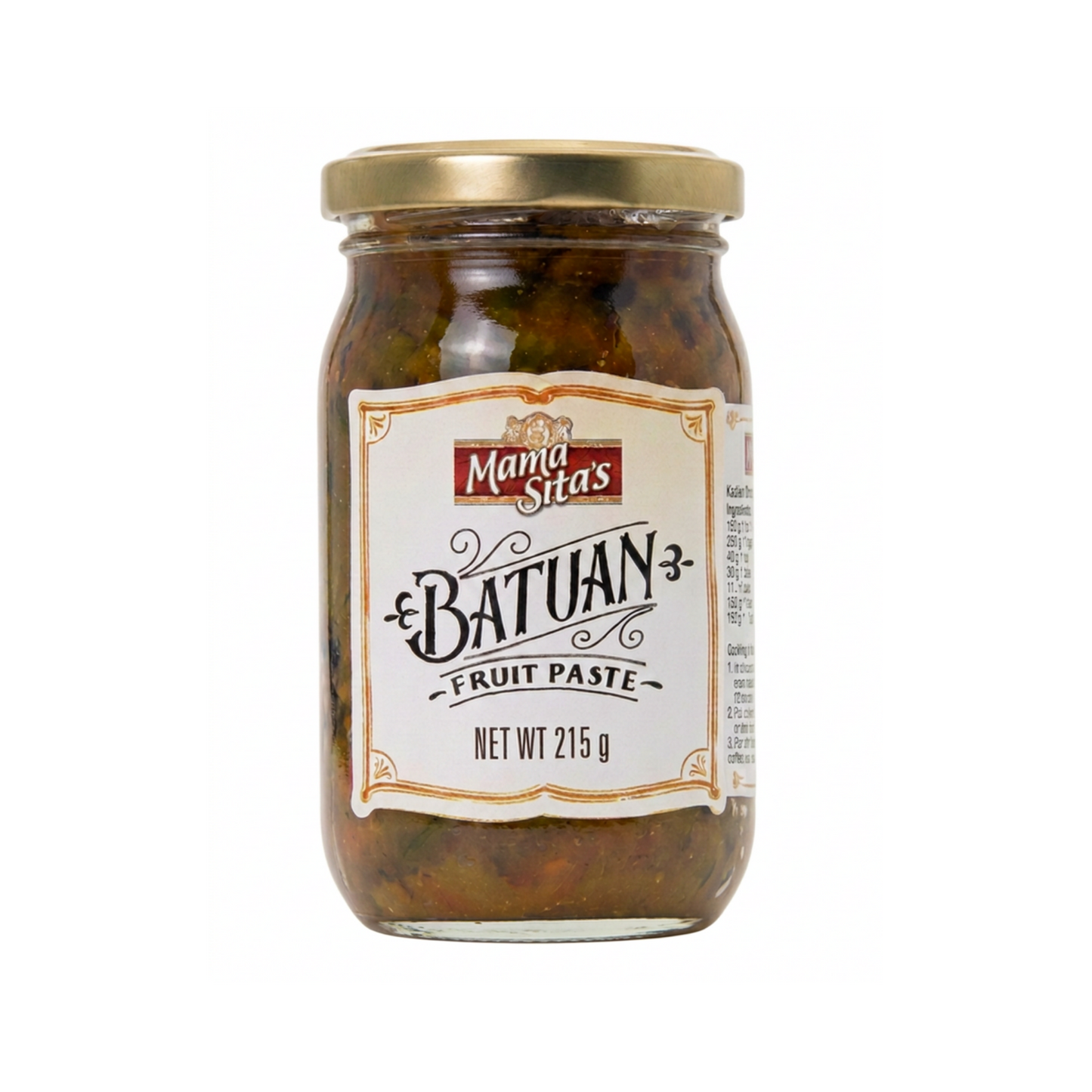Mama Sita's Batuan Fruit Paste (Bottle) - 24/230g
