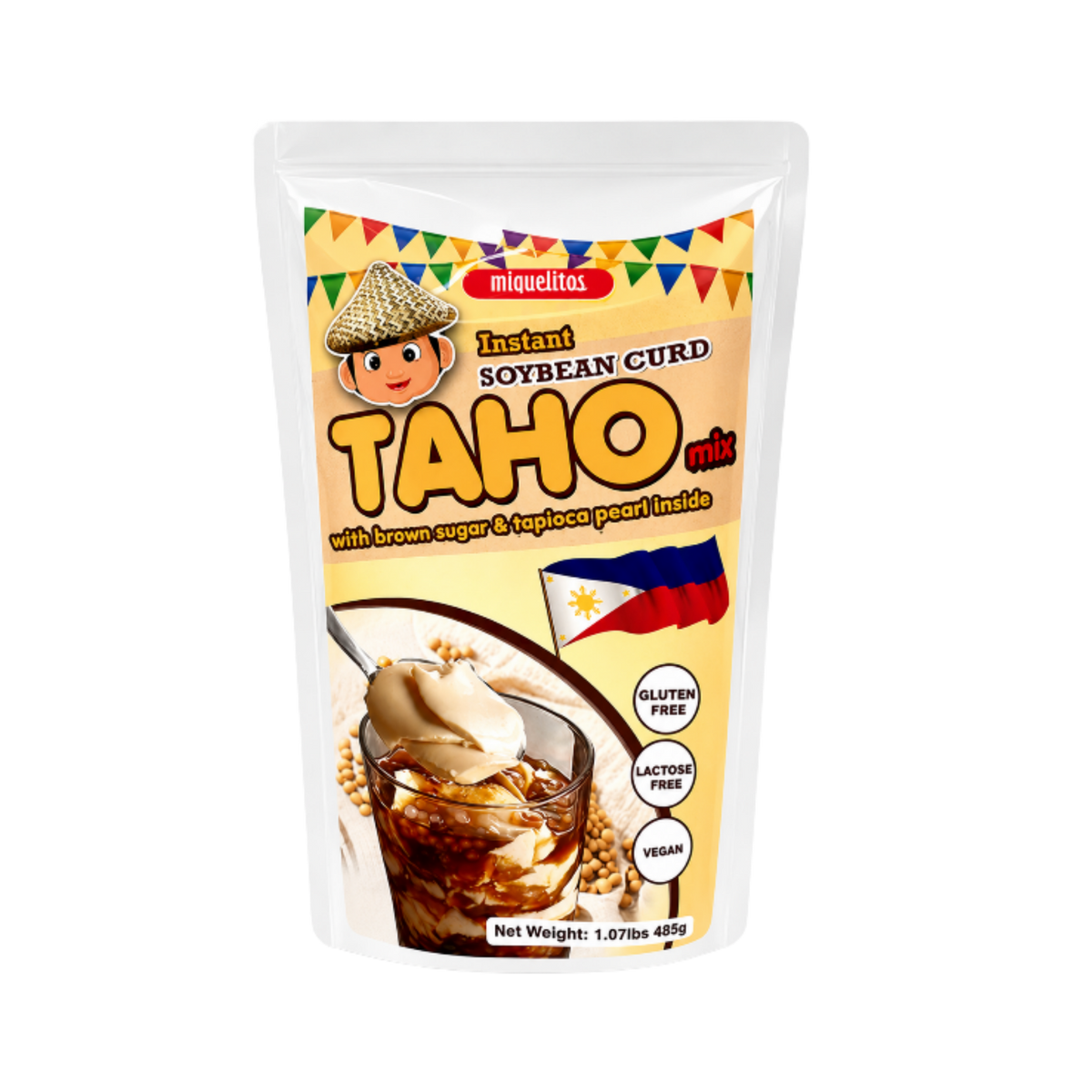 Miguelito's Instant Soy Bean Curd (Taho) Mix- 12/485g
