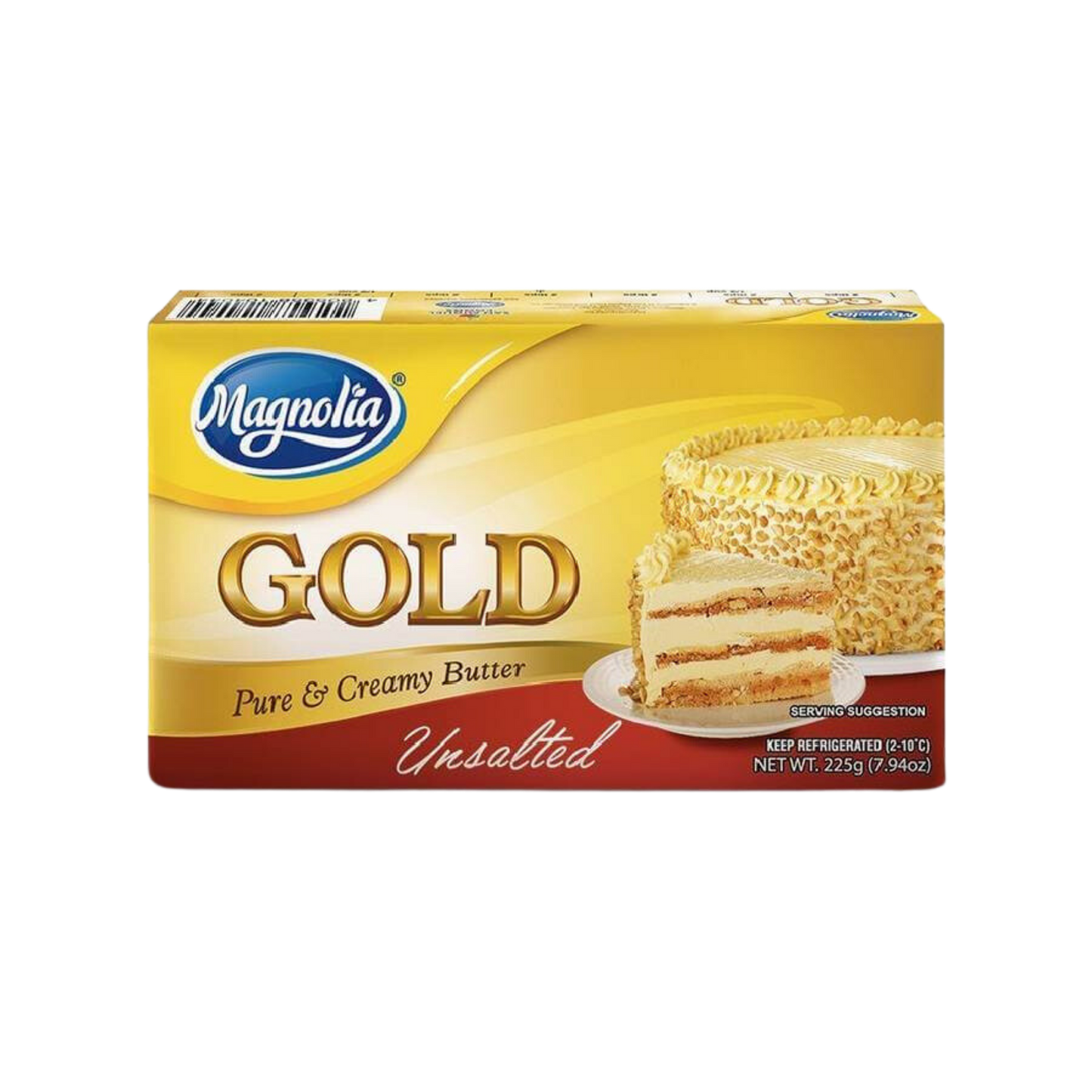 Magnolia Gold Butter Unsalted - 48/225g | 7.94oz