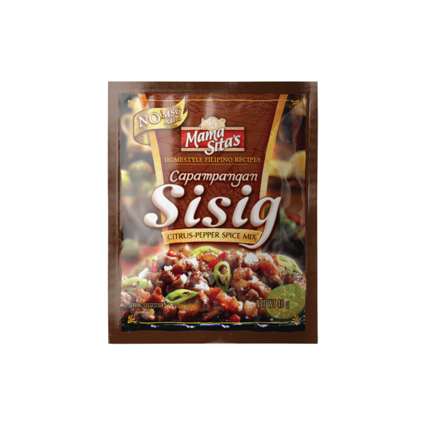 Mama Sita's Citrus Pepper Spice (Sisig) Mix - 72/40g (1.41oz)