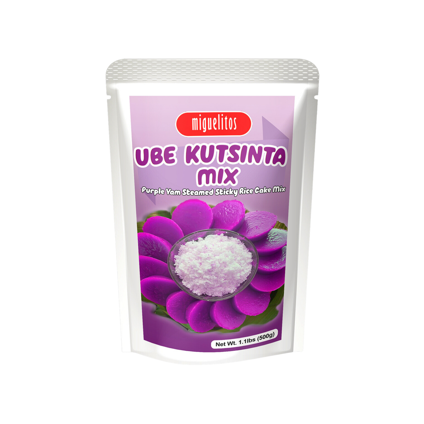 Miguelitos Instant Ube Kutsinta Mix - 12/500g | 17.64oz
