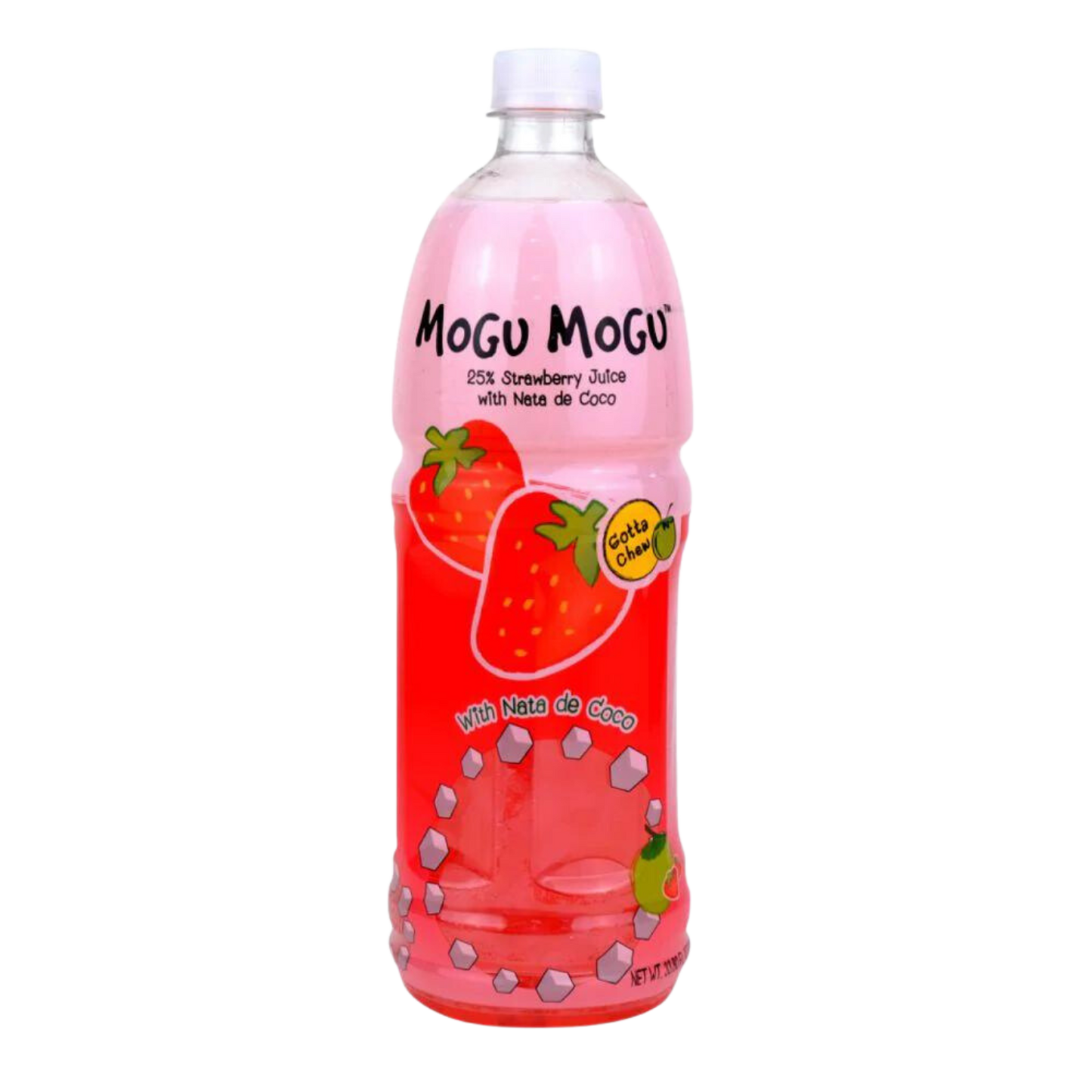 Mogu Mogu Strawberry Juice - 12/1L | 33.81fl oz