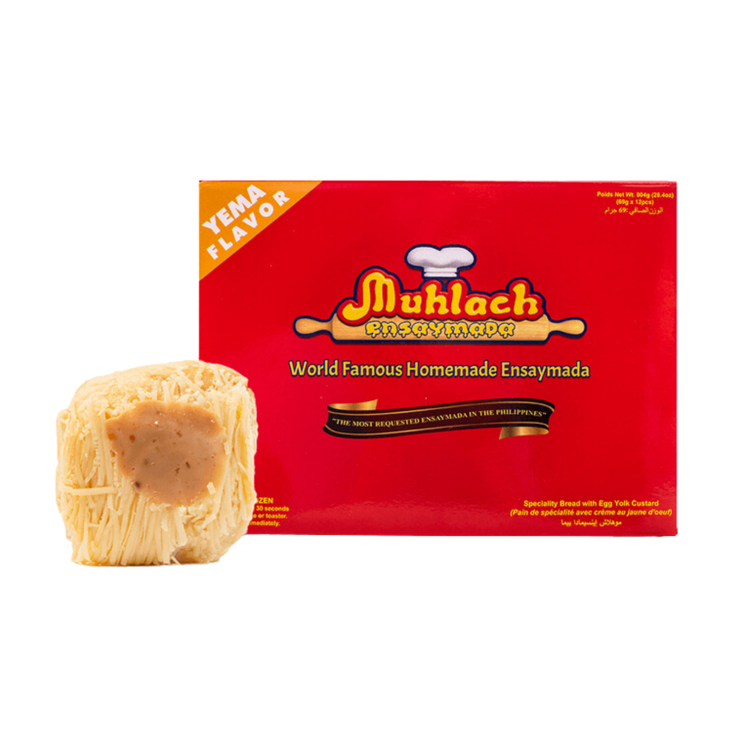 Muhlach Ensaymada Yema - 12x20/60g | 2.12oz
