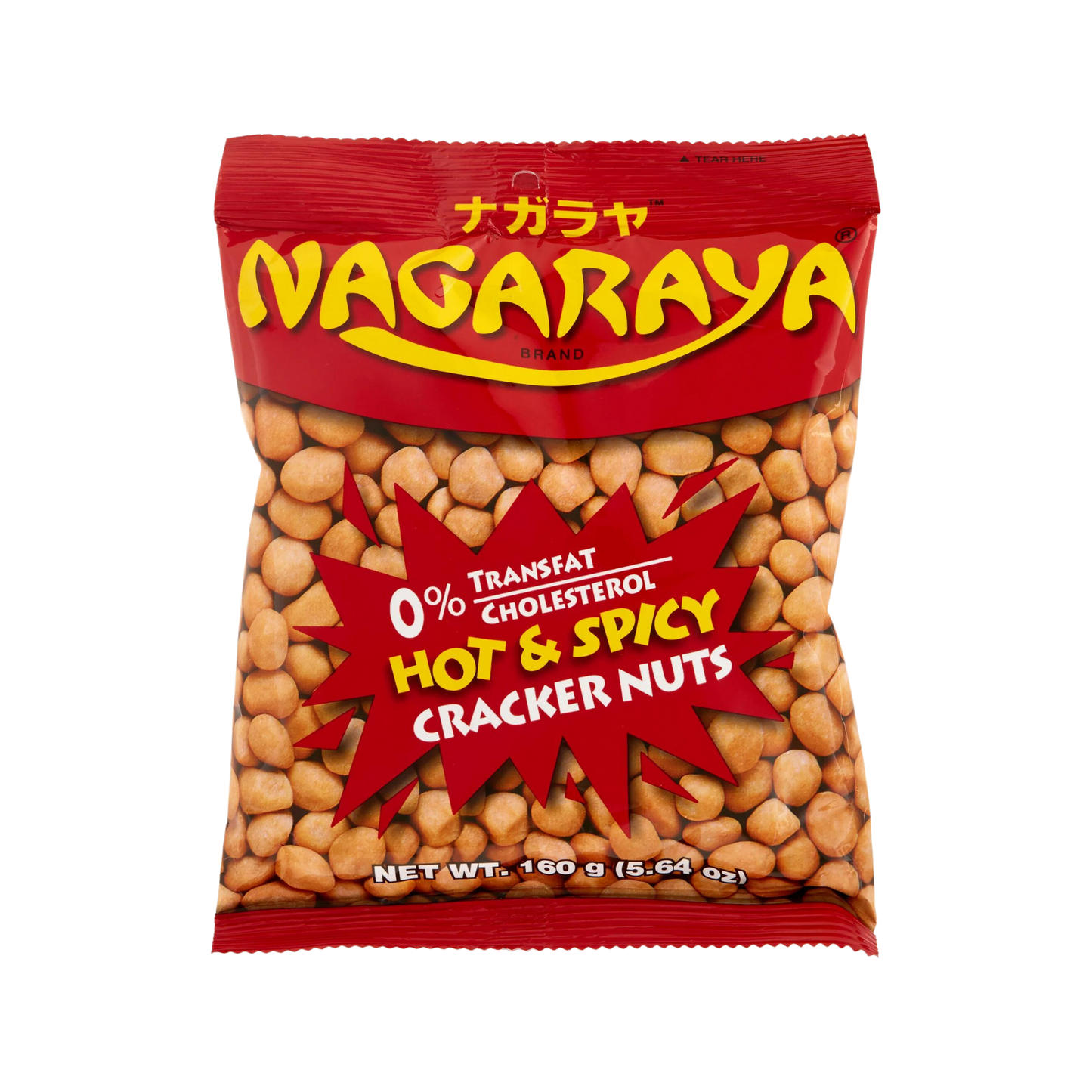 Nagaraya Hot & Spicy Cracker Nuts - 48/160g | 5.64oz