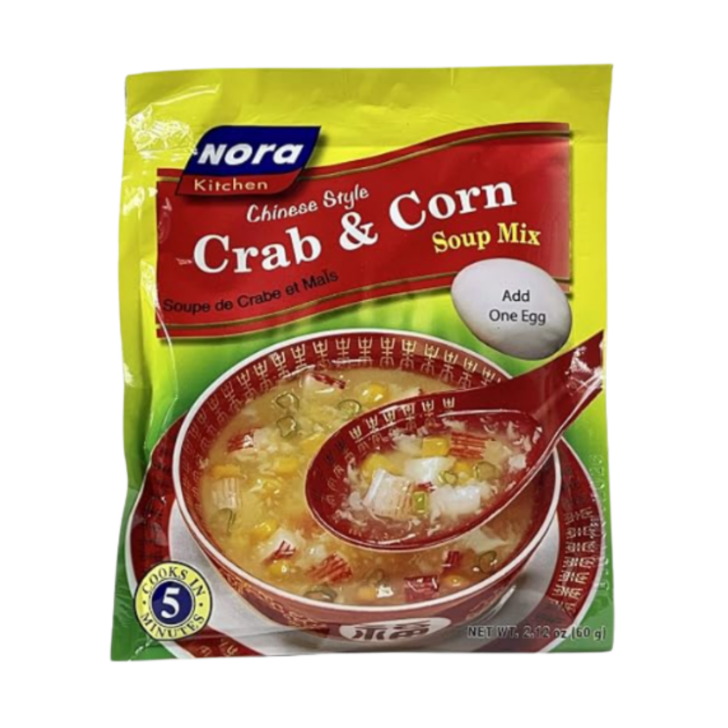 Nora Crab & Corn Soup Mix - 24/60g