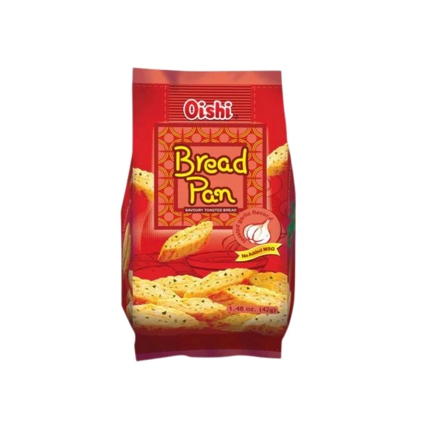 Oishi Bread Pan Toasted Garlic Flavor - 60/42g | 1.48oz