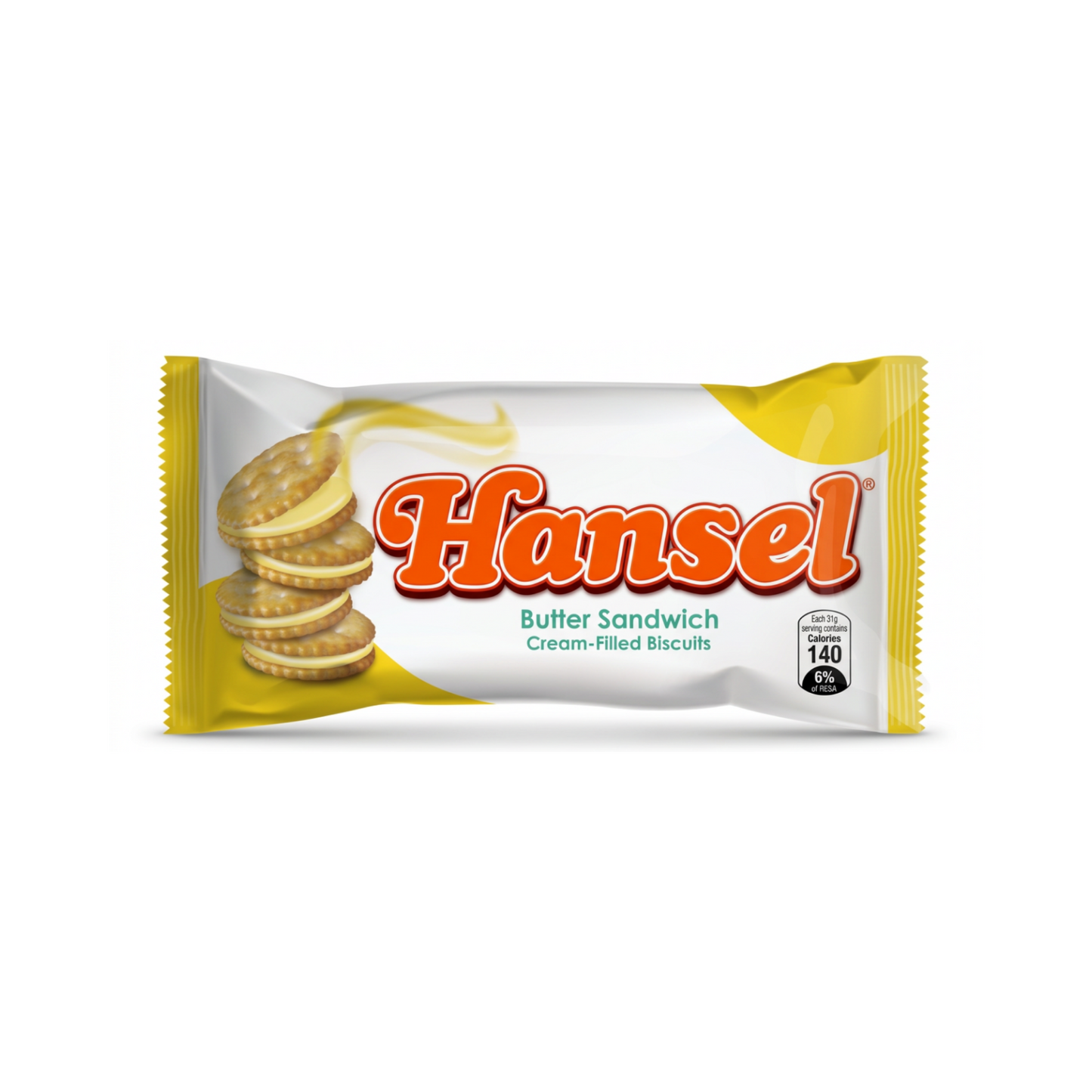 Rebisco Hansel Sandwich Butter - 10x40/31g | 1.09oz
