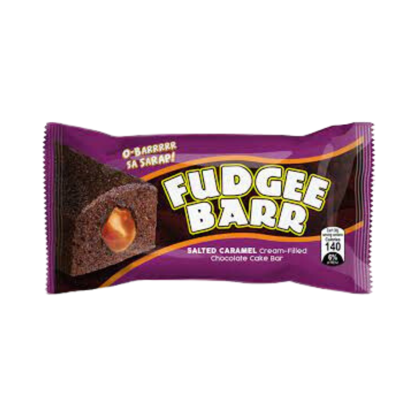 Rebisco Fudgee Bar Salted Caramel - 10x10/38g | 1.34oz