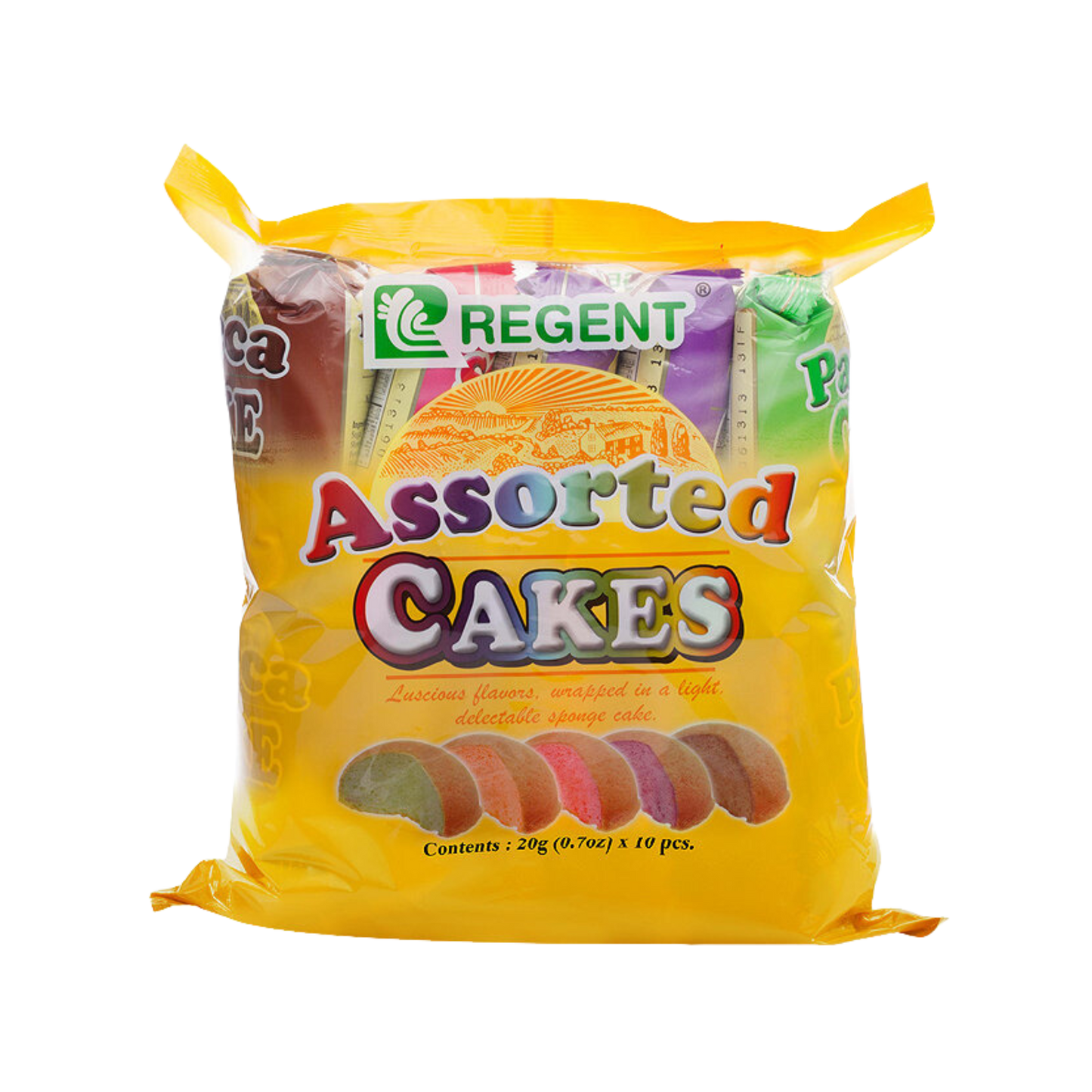 Regent Assorted Cakes - 10x8/20g | 0.71oz