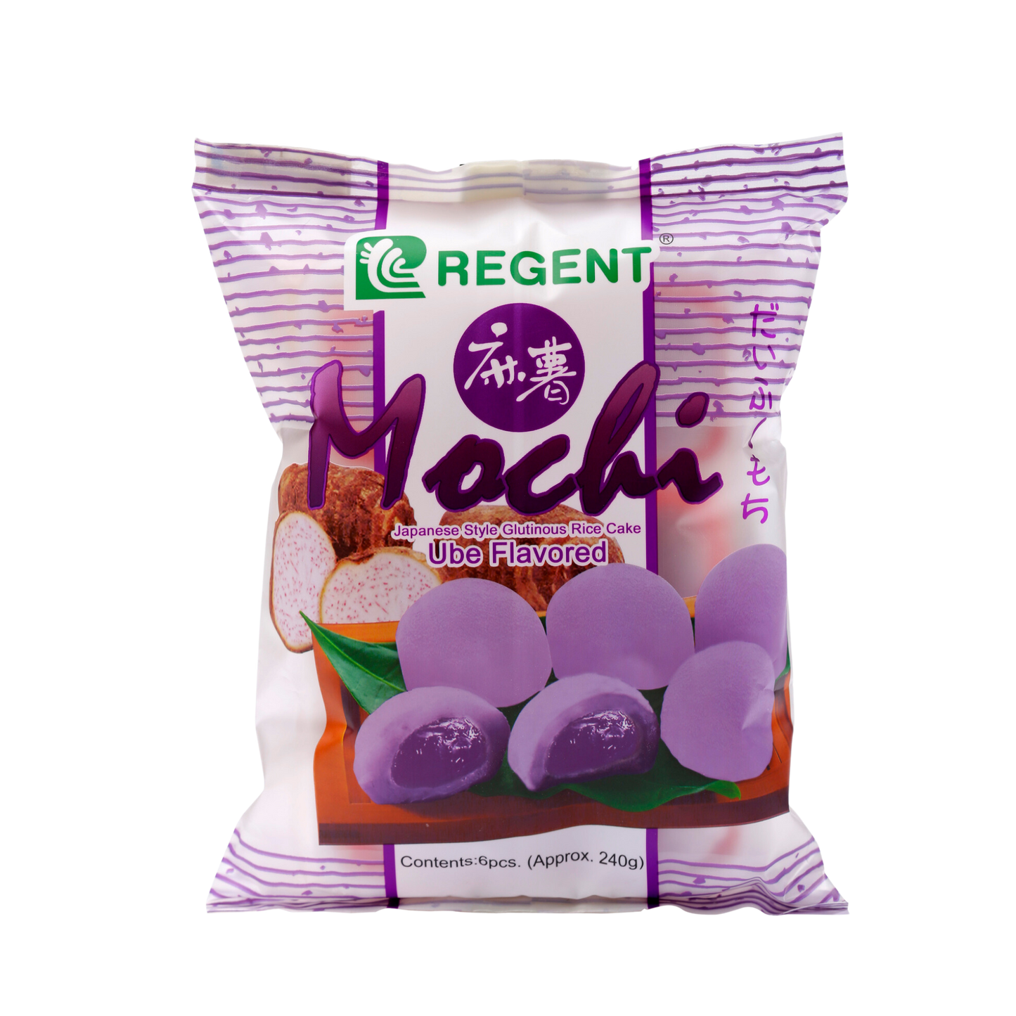 Regent Mochi - Ube Flavor - 10x8/240g | 8.47oz
