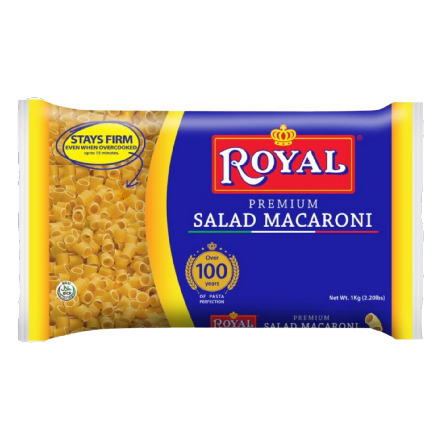 Royal Premium Salad Macaroni - 12/1kg | 35.27oz