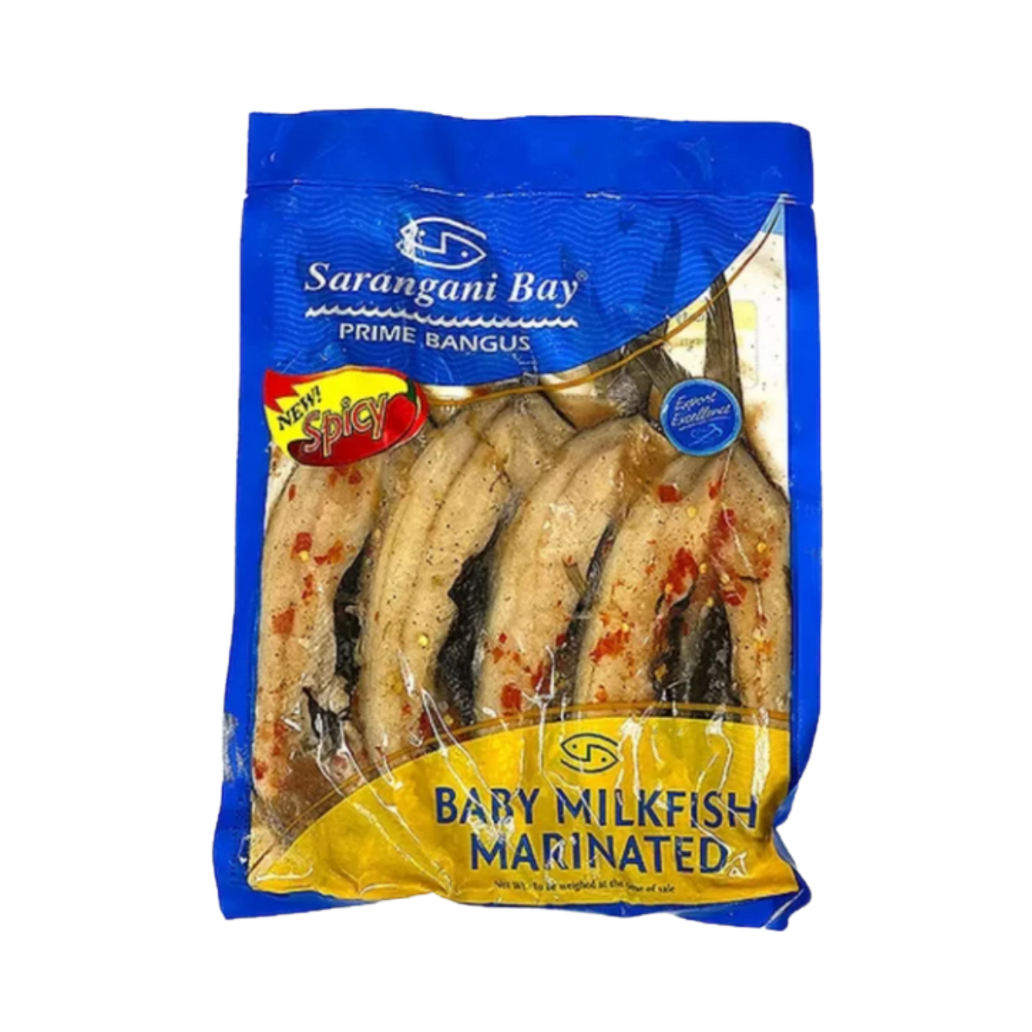 Sarangani Bay Baby Split Marinated Spicy Milkfish (BSMS) - 35lbs | | 560oz (P)