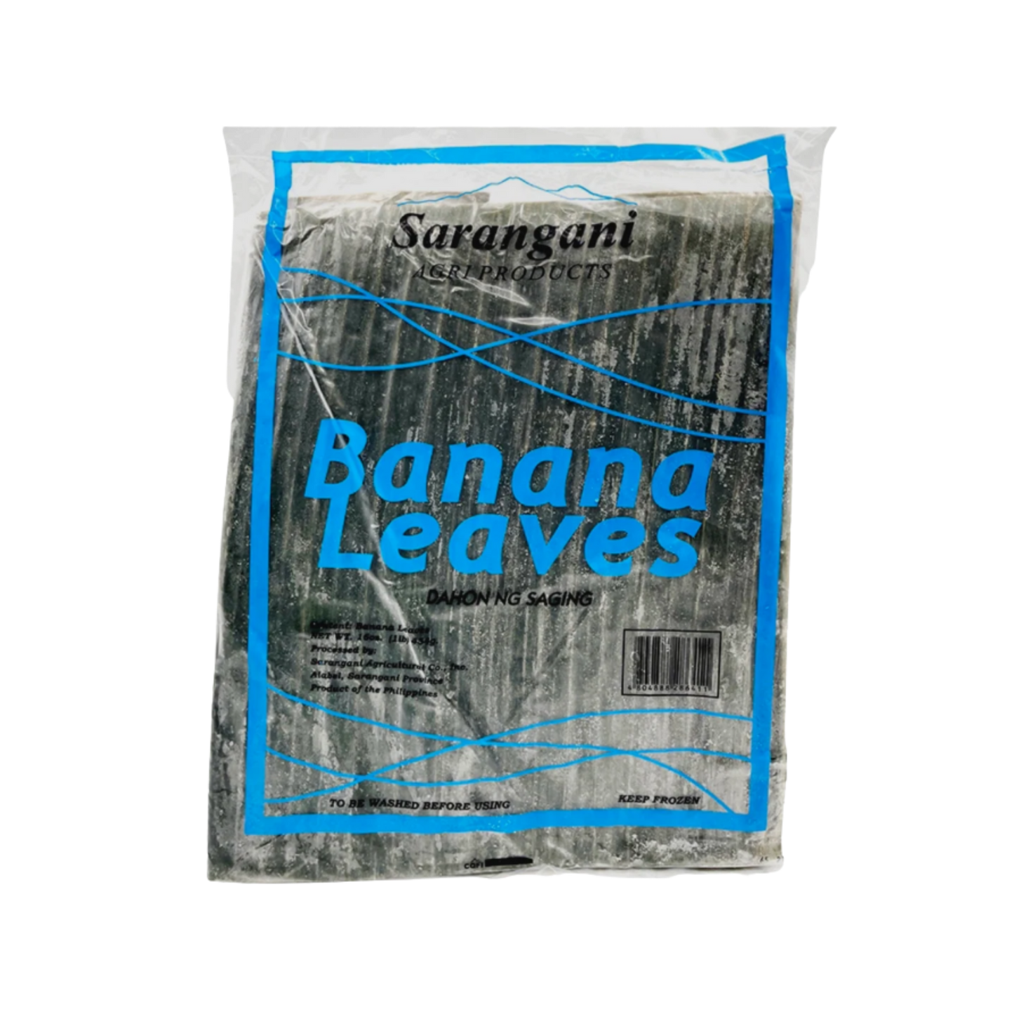 SARANGANI BAY BANANA LEAVES - 25lbs